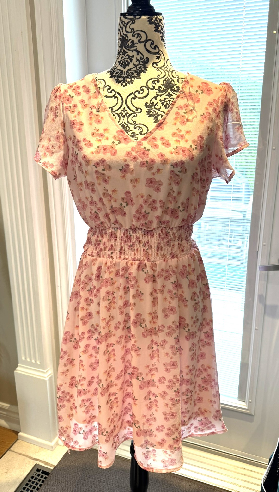 🤠 Pink Cowgirl Floral Dress / Robe Cowgirl fleurie rose