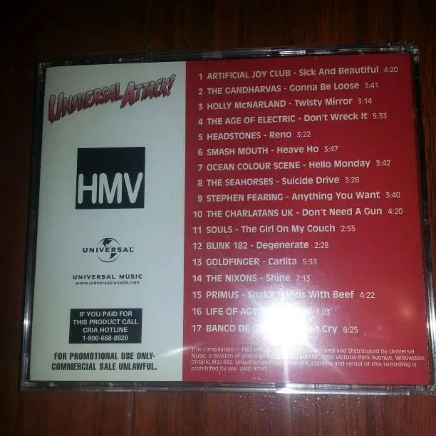 Vintage HMV Mix CD