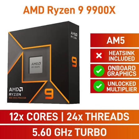 (Trade) Ryzen 9 9900X +48GB DDR5 7000ghz+MSI B840M-P