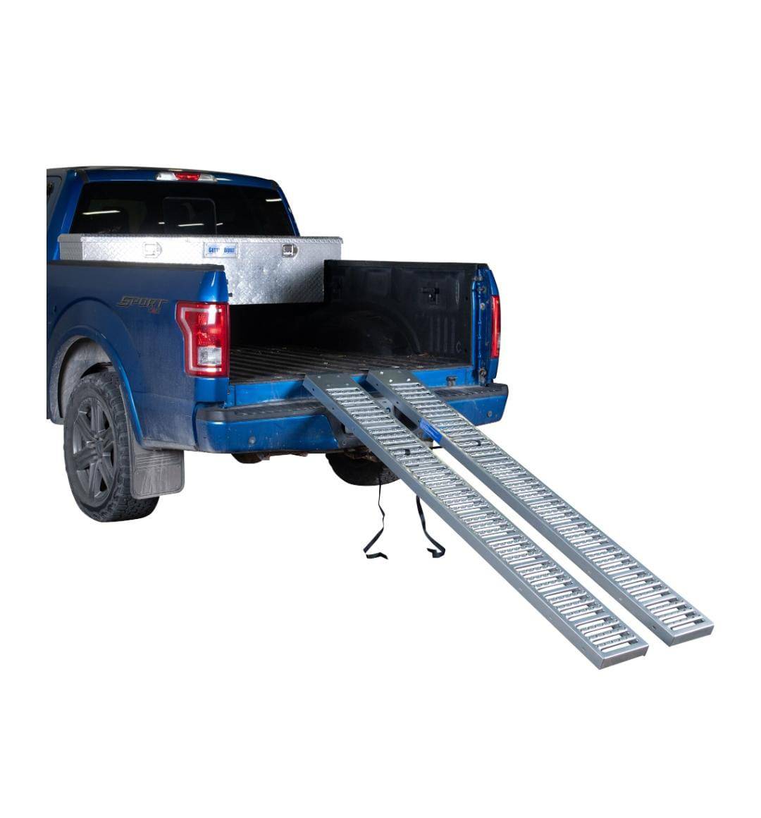 1,000 lb 84 x 10 in. Anti-Skid Steel Loading Ramp Set
