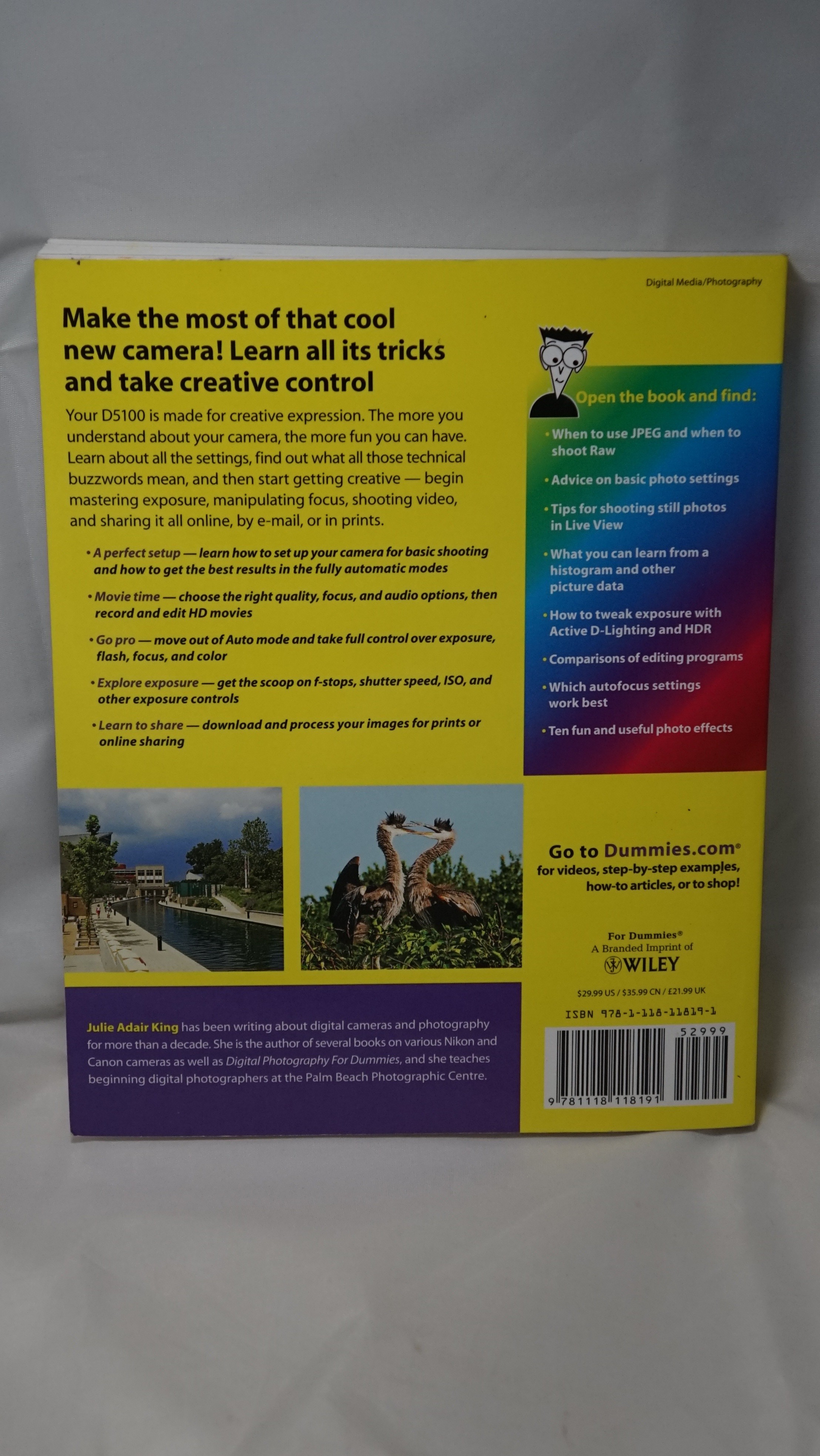 Nikon D5100 For Dummies Julie Adair King Full Color DSLR Photogr - photo 2