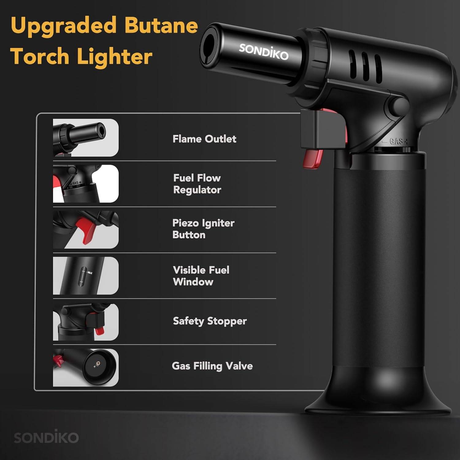 Sondiko Refillable Blow Torch - photo 3