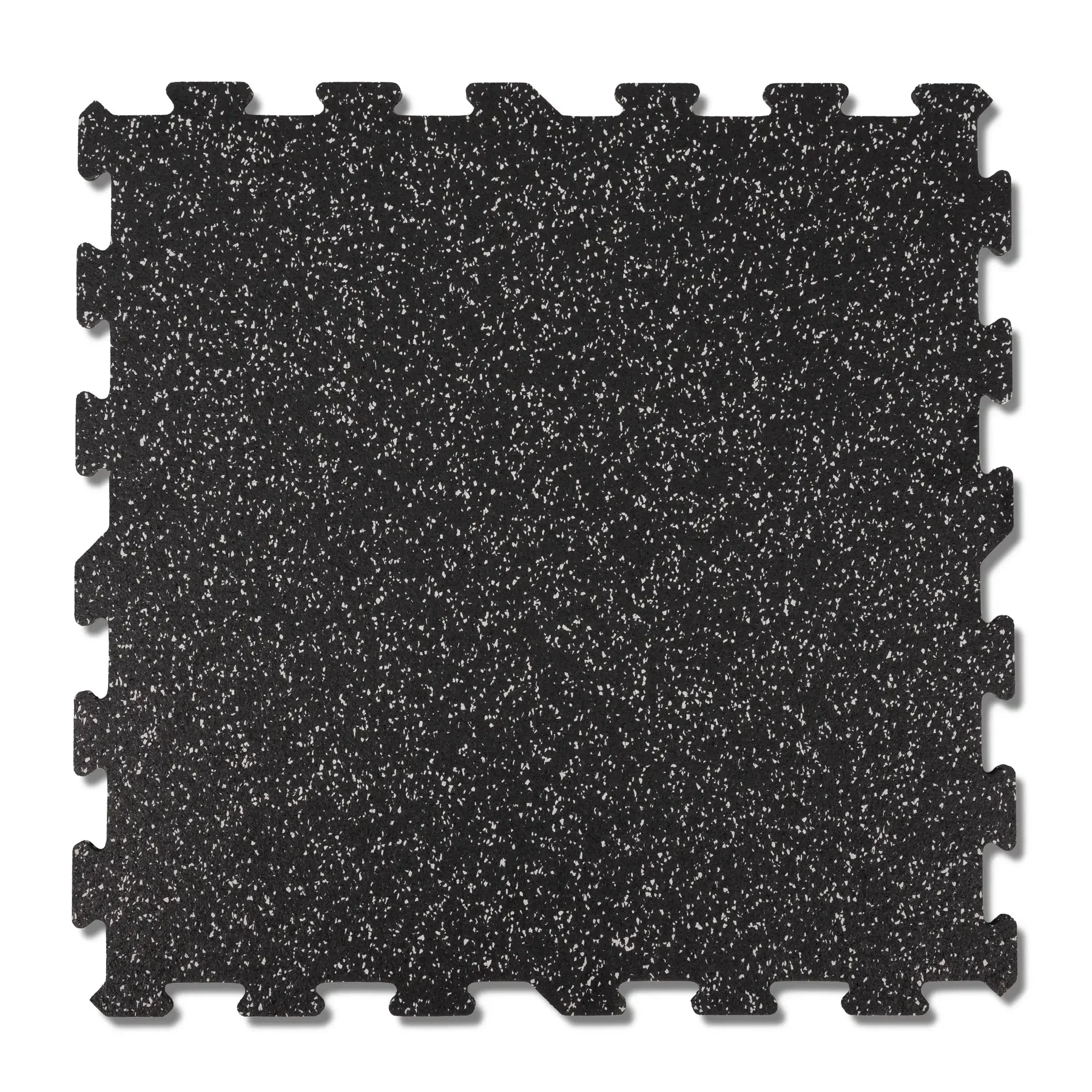 Interlocking Rubber Gym Flooring – 6mm Silver/Grey 20 pack