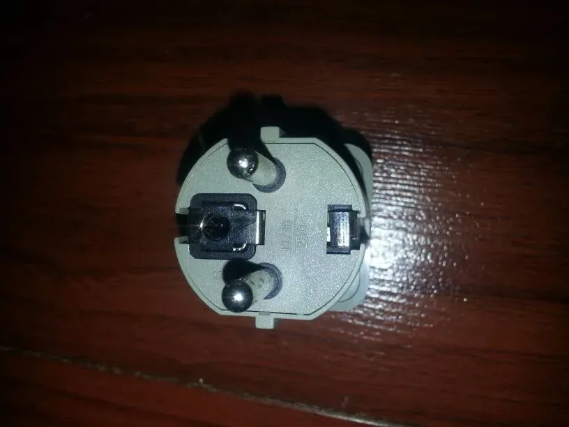 Universal Charger Converter Plug With Round 2 Prong Inserter ... - photo 5