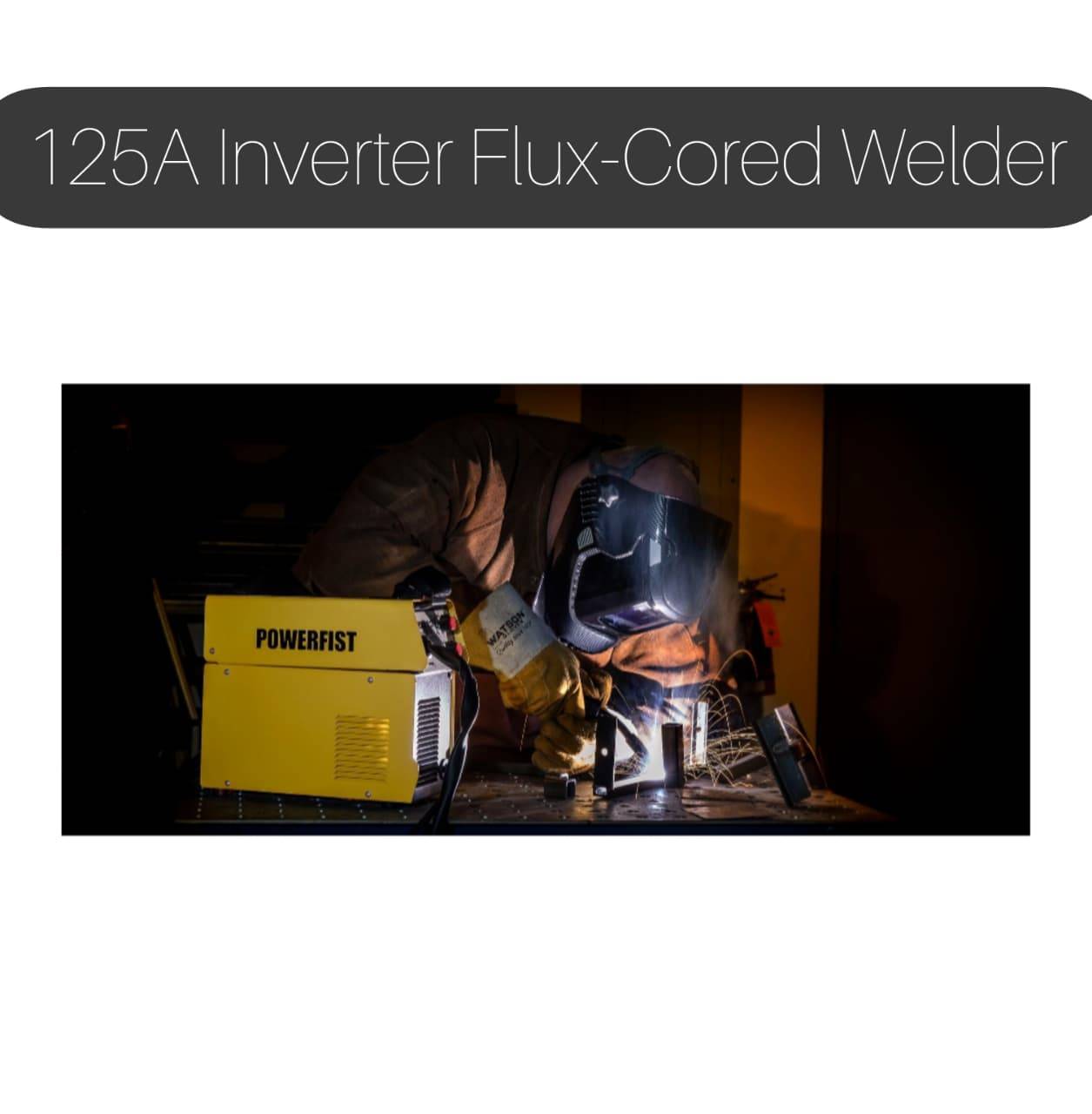 125A Flux-Core Inverter Welder - photo 4
