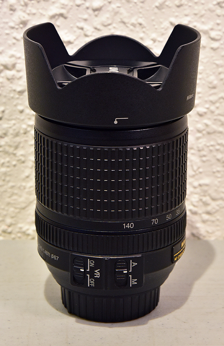Nikon 18-140mm VR DX Zoom Lens with Hood (Mint) - photo 2