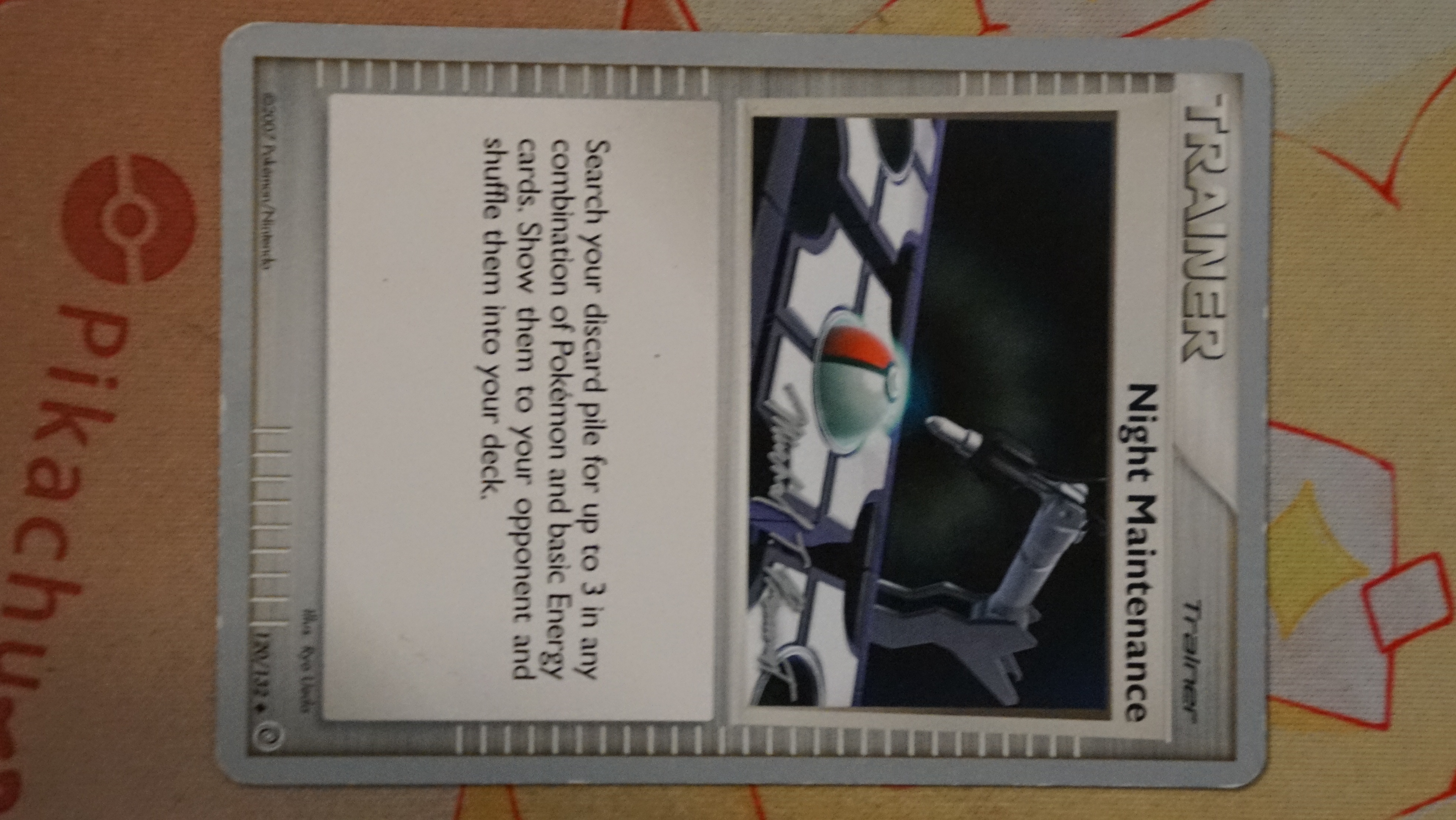 Pokemon Night Maintenance 120/132 World Championships 2010 Deck - photo 3