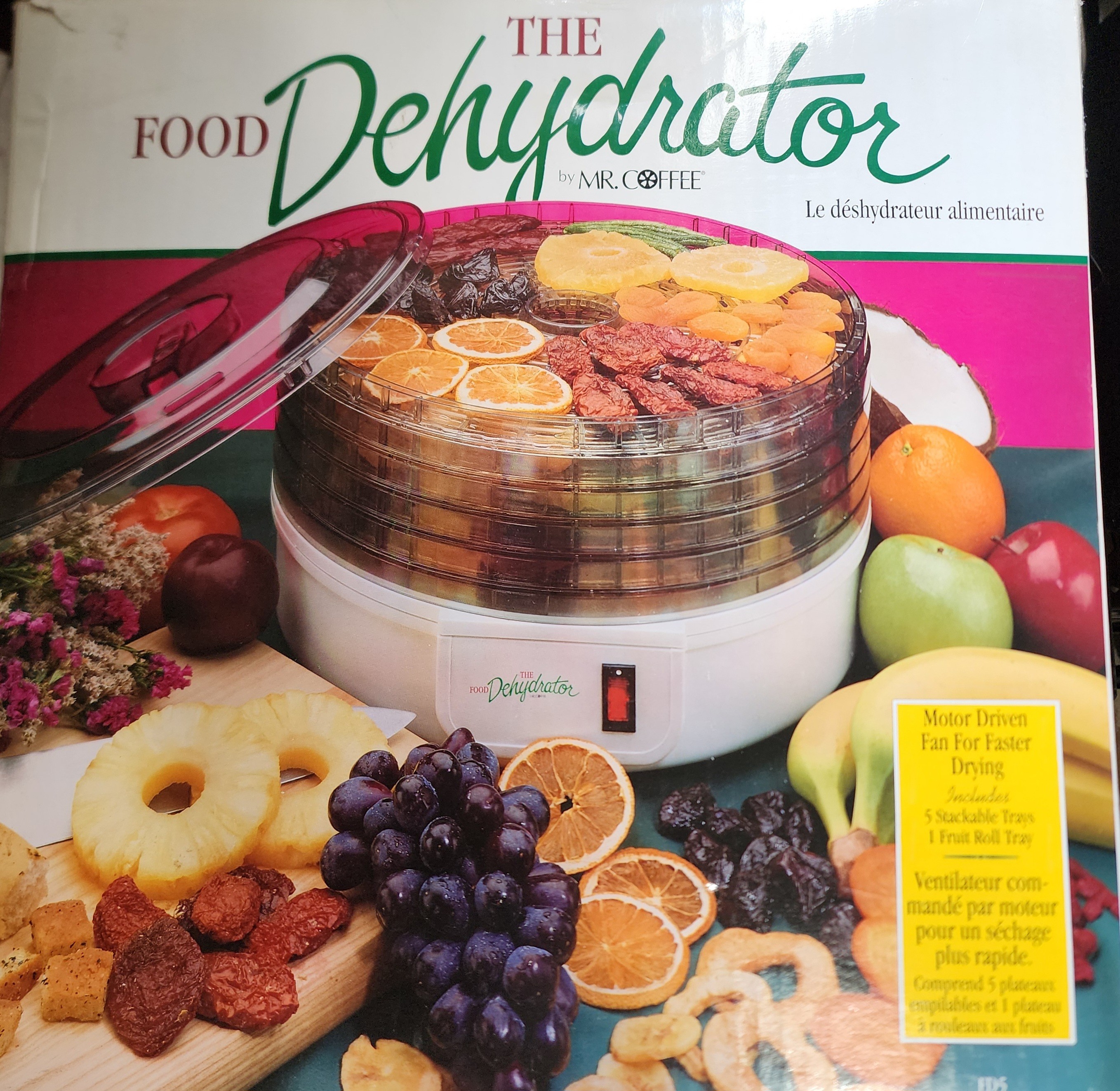 Mr. Coffee Food Dehydrator Model FD5