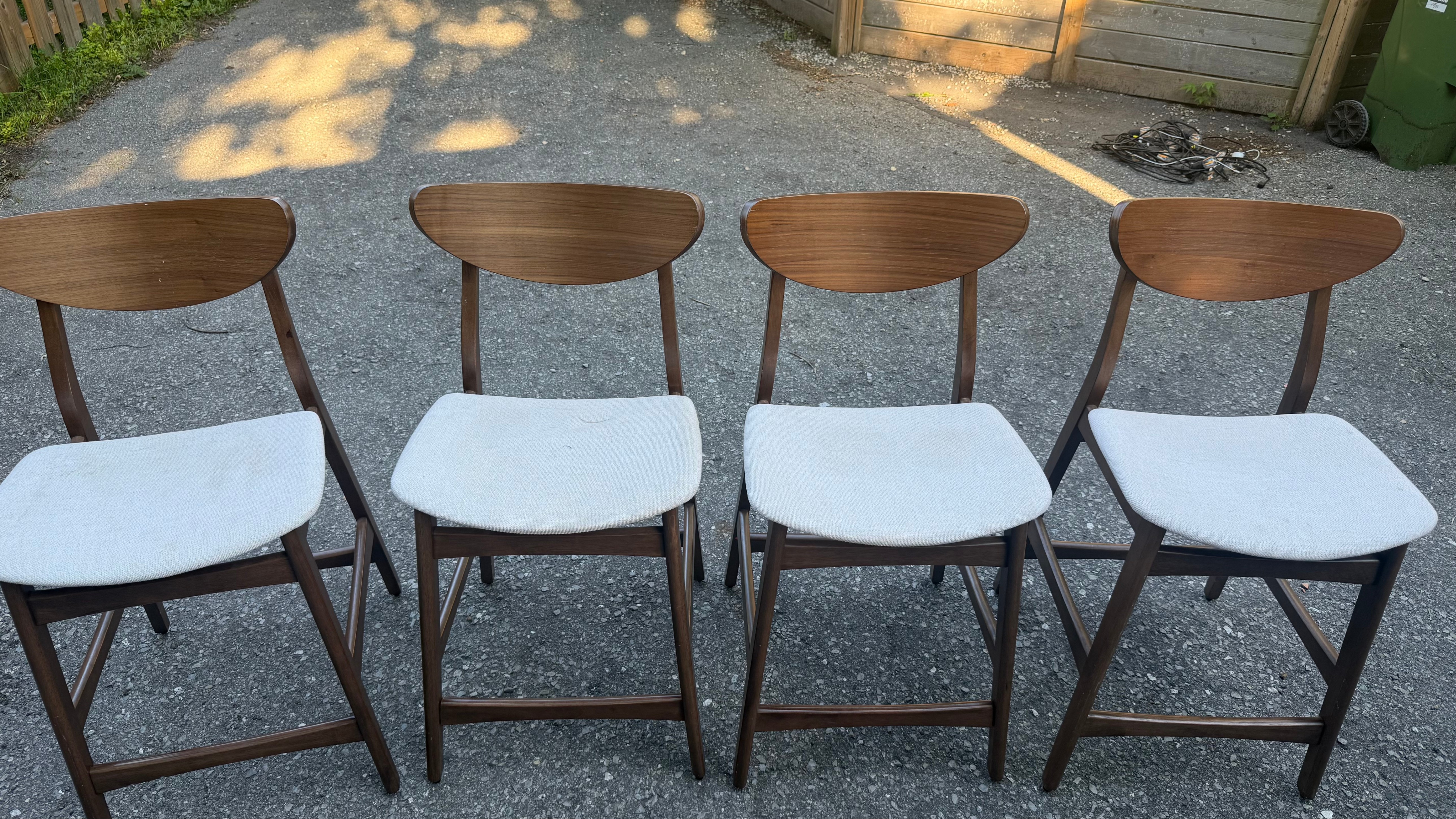 Set of 4 Mid-Century Modern Dining Chairs - photo 4