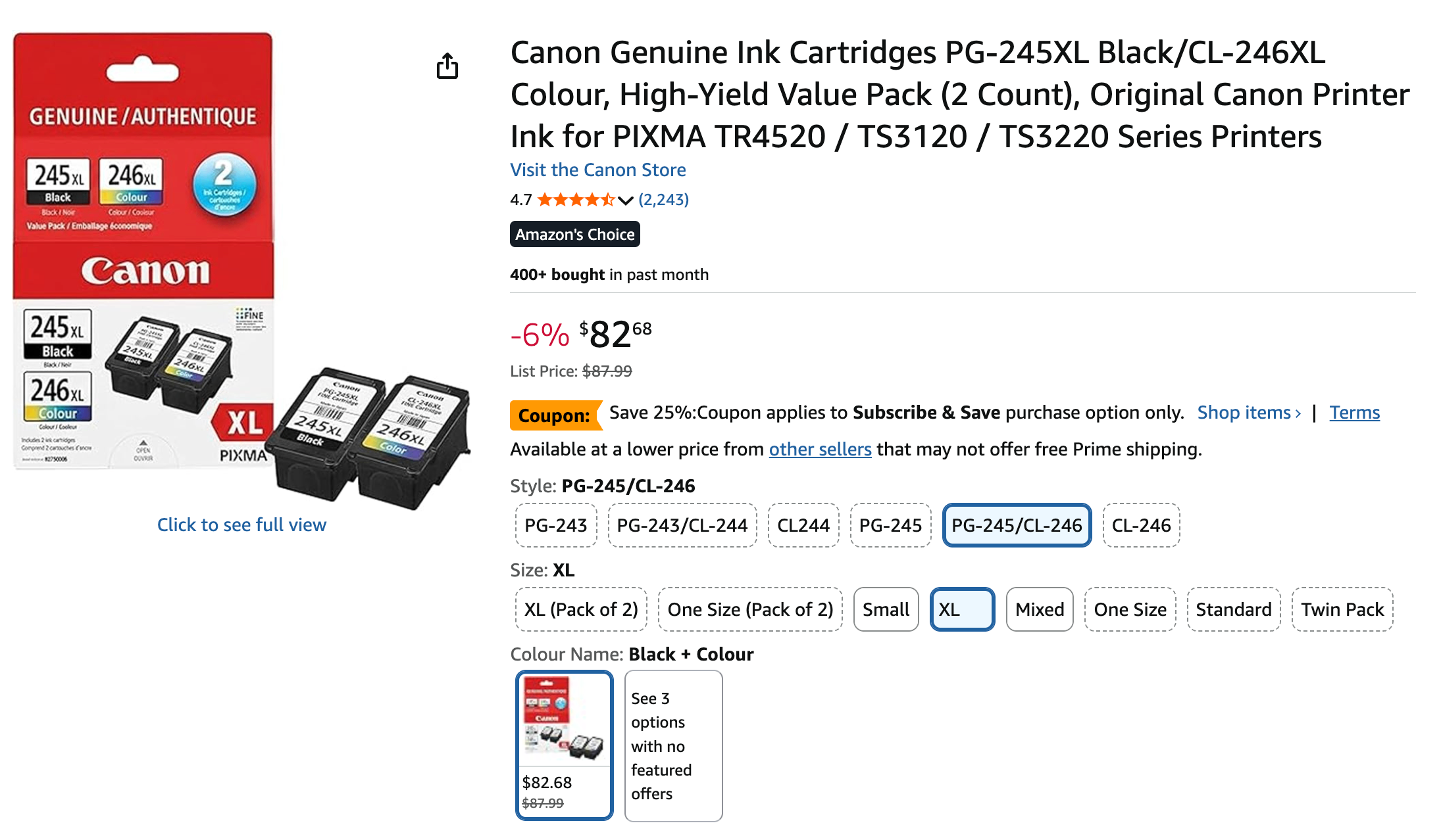 Canon All-in-One Inkjet Printer & Ink - photo 2