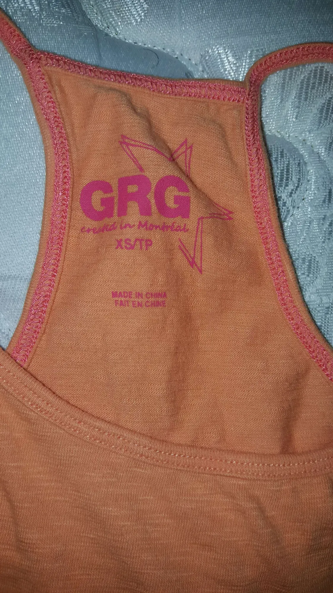 GRG Peach Colour Tank Top - photo 2