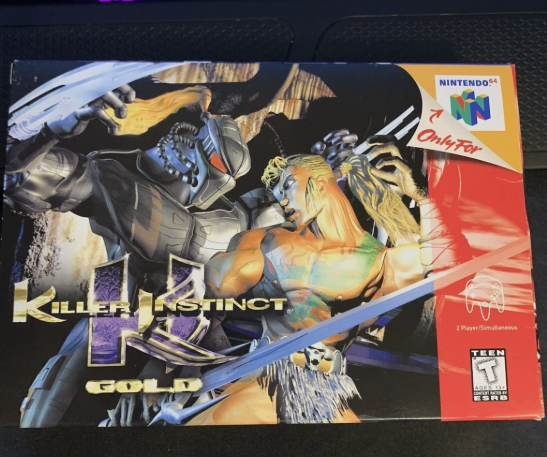 Nintendo 64 Killer Instinct Gold Game Complete in box!