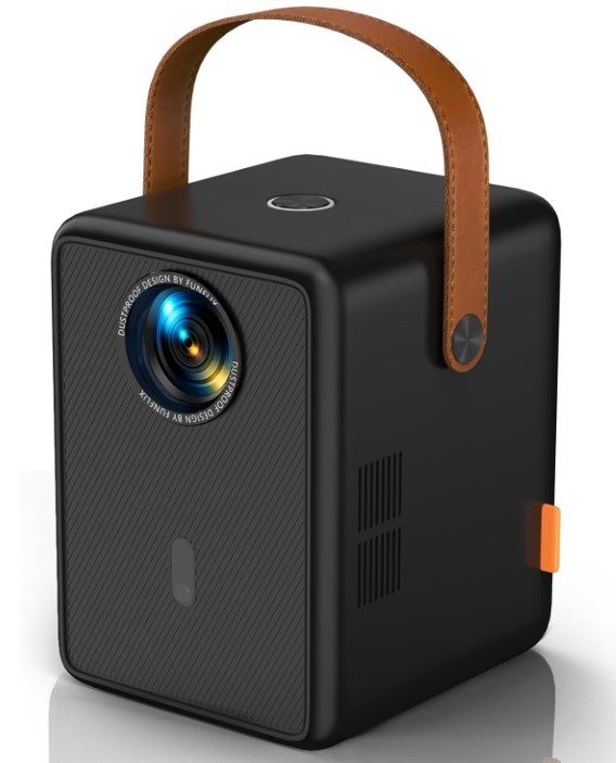 Mini Projector with 5G WiFi & Bluetooth 5.2, FunFlix G1 1080P
