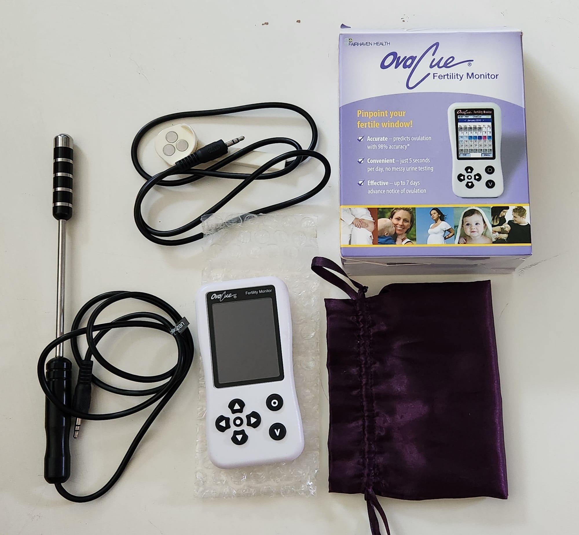 OvaCue Fertility Monitor (Fairhaven Health) – Complete Kit
