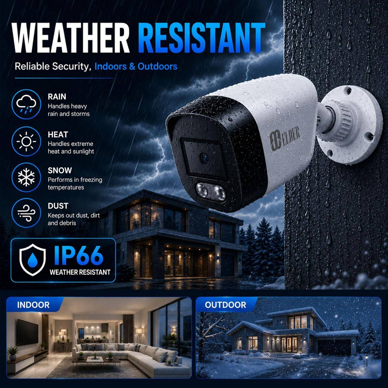 Security Camera System, 4 Camera 5MP, 500GB DVR Surveillance Kit - photo 5