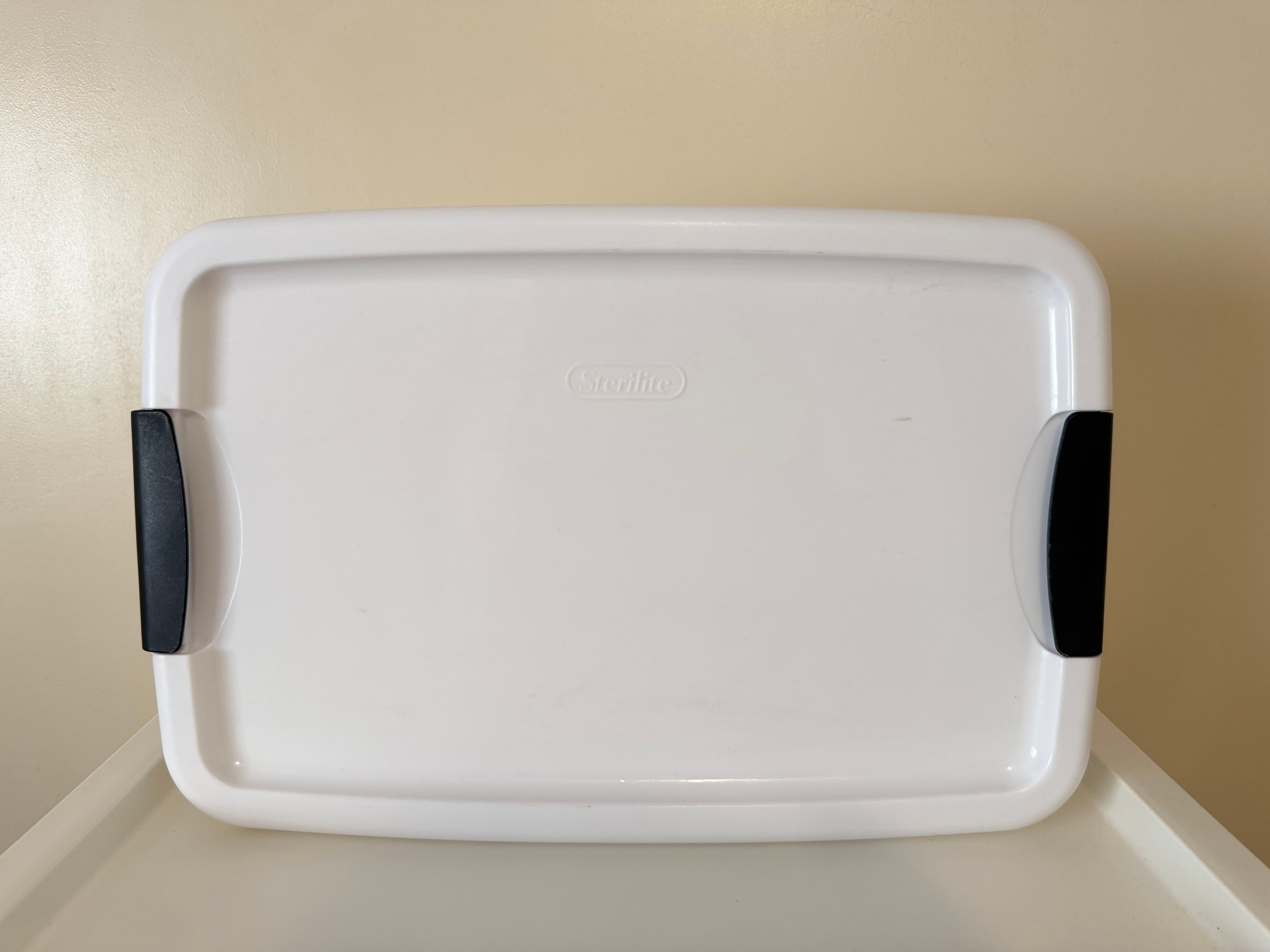 Sterilite Clear Plastic Storage Container with Lid - photo 2