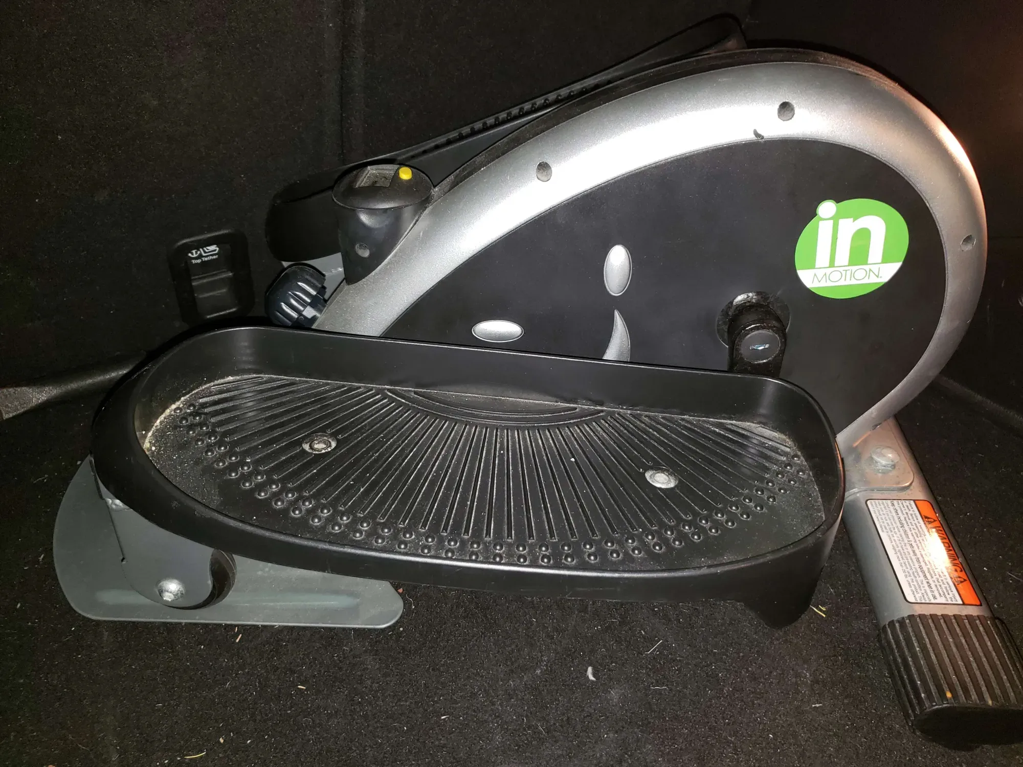 Compact Elliptical Trainer Machine Exercise standing or sitting - photo 5