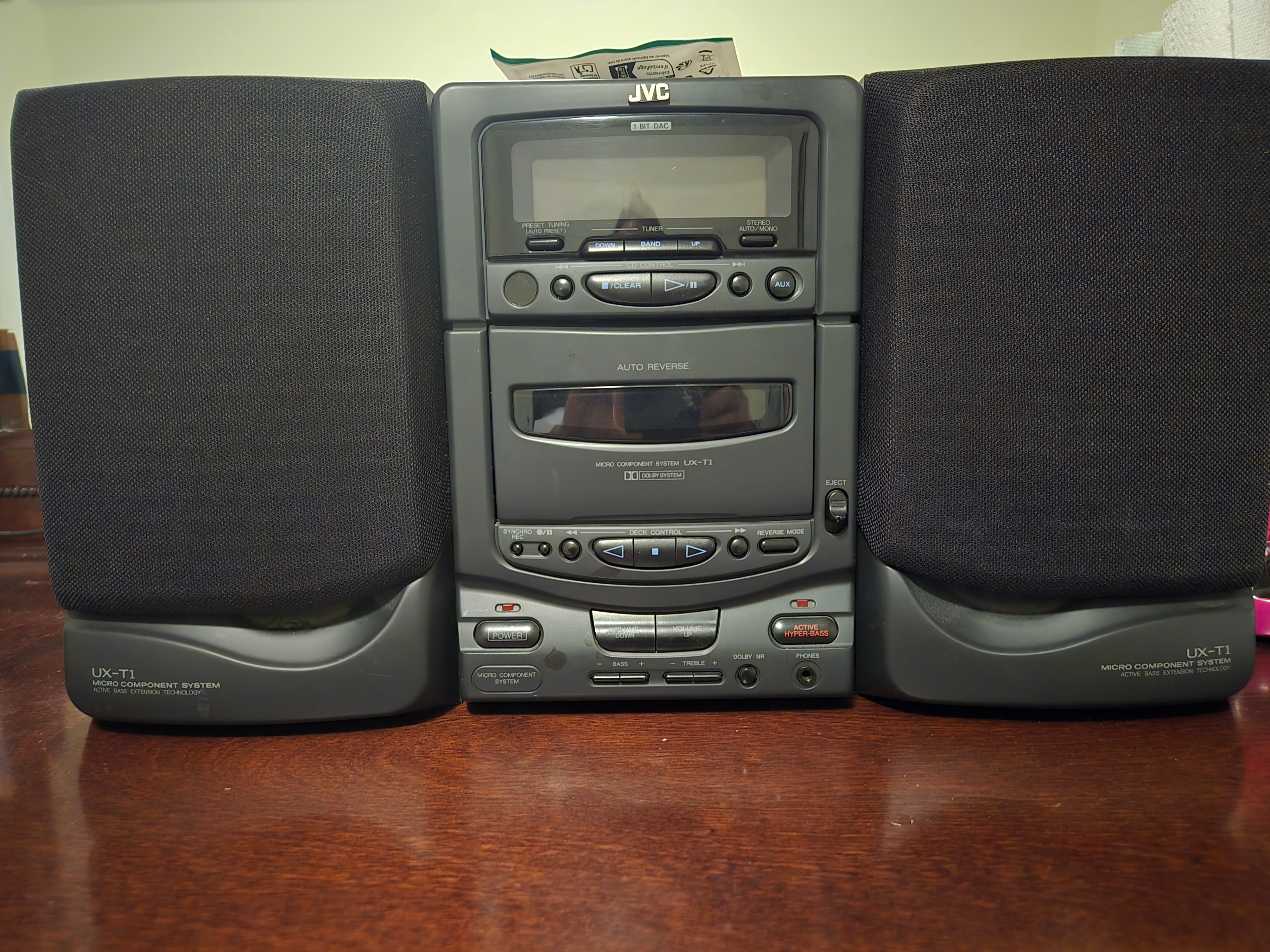 JVC UX-T1 Micro Component System