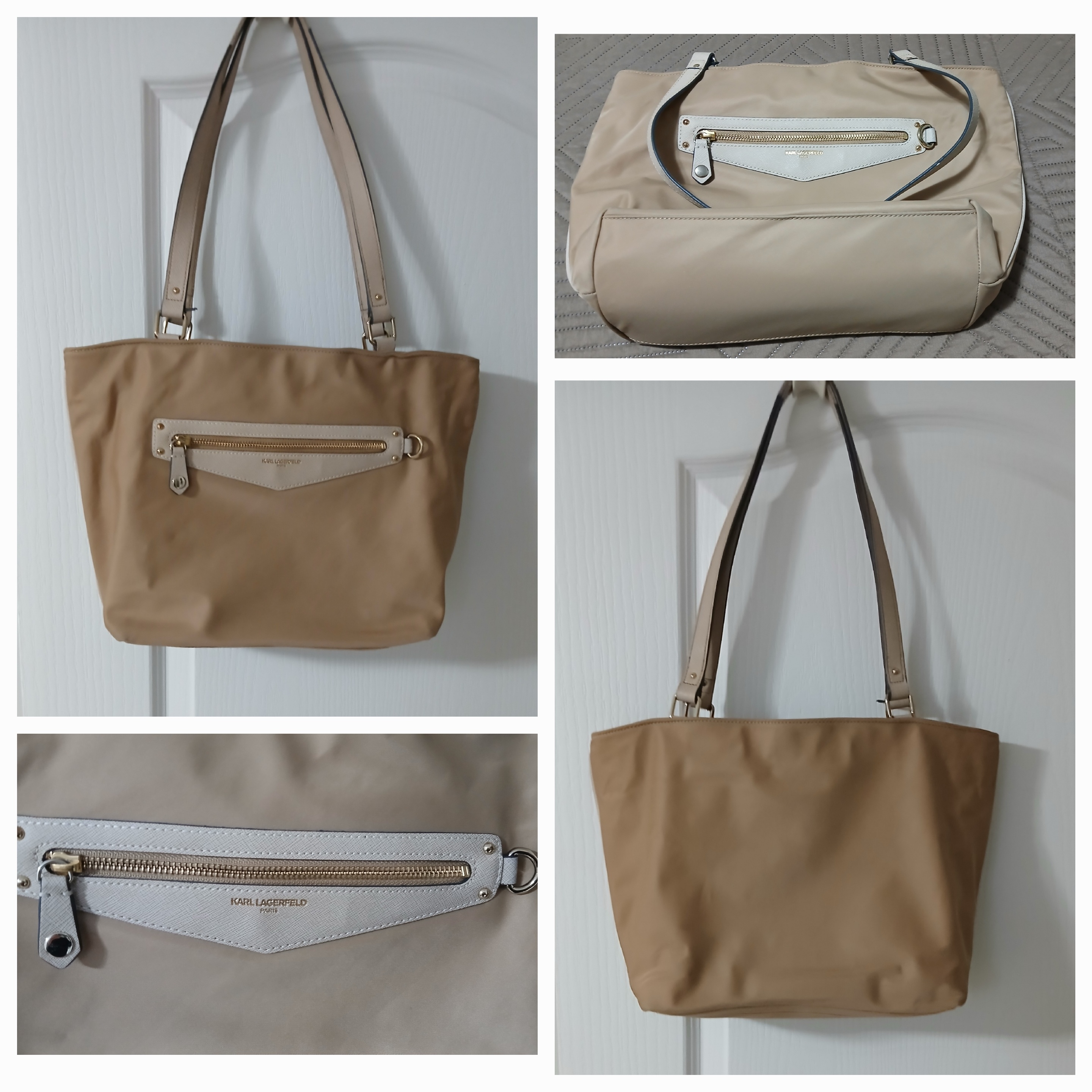 Karl Lagerfeld Purse,16 x 10.5 x 5in. Firm on Price.