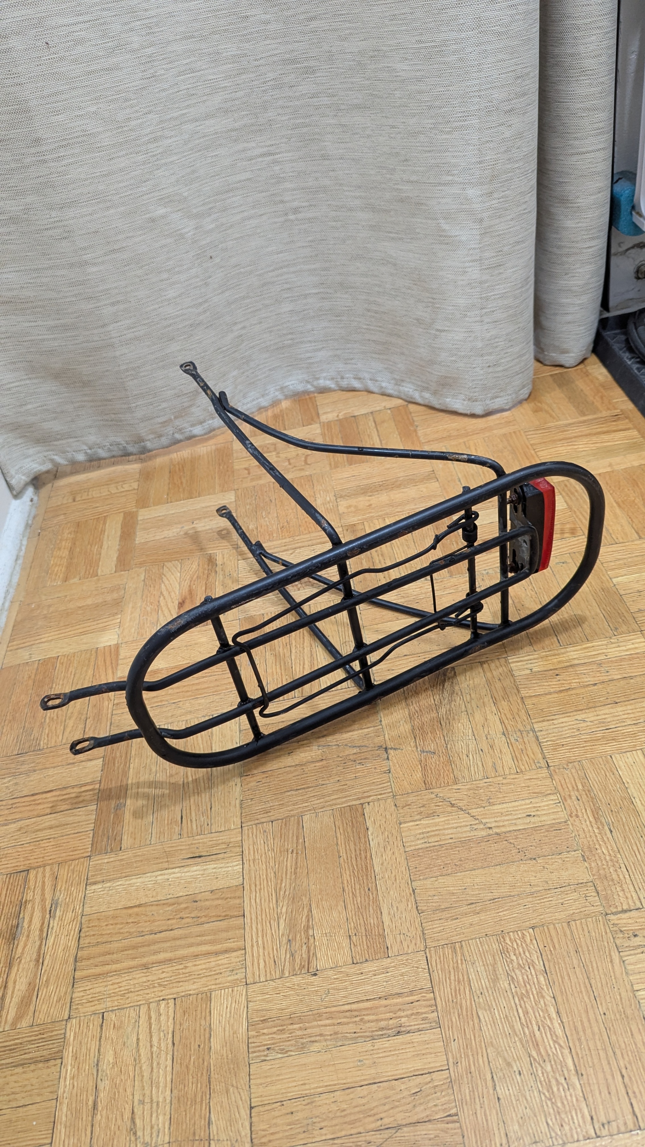 Sold as is.. Used Rear Bike Bicycle fits fat tire Ebike Rack - photo 2