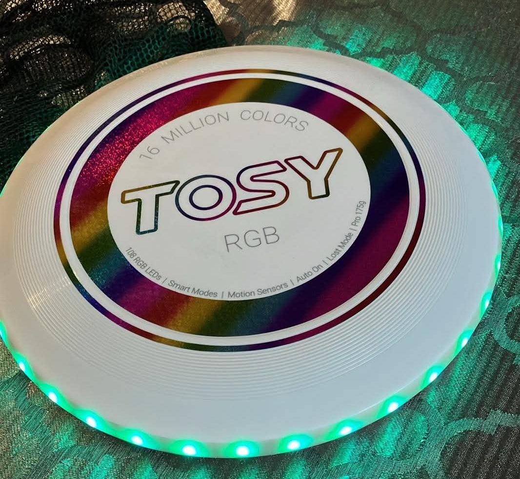 TOSY Flying Disc (LED Multicolor) - New - photo 2