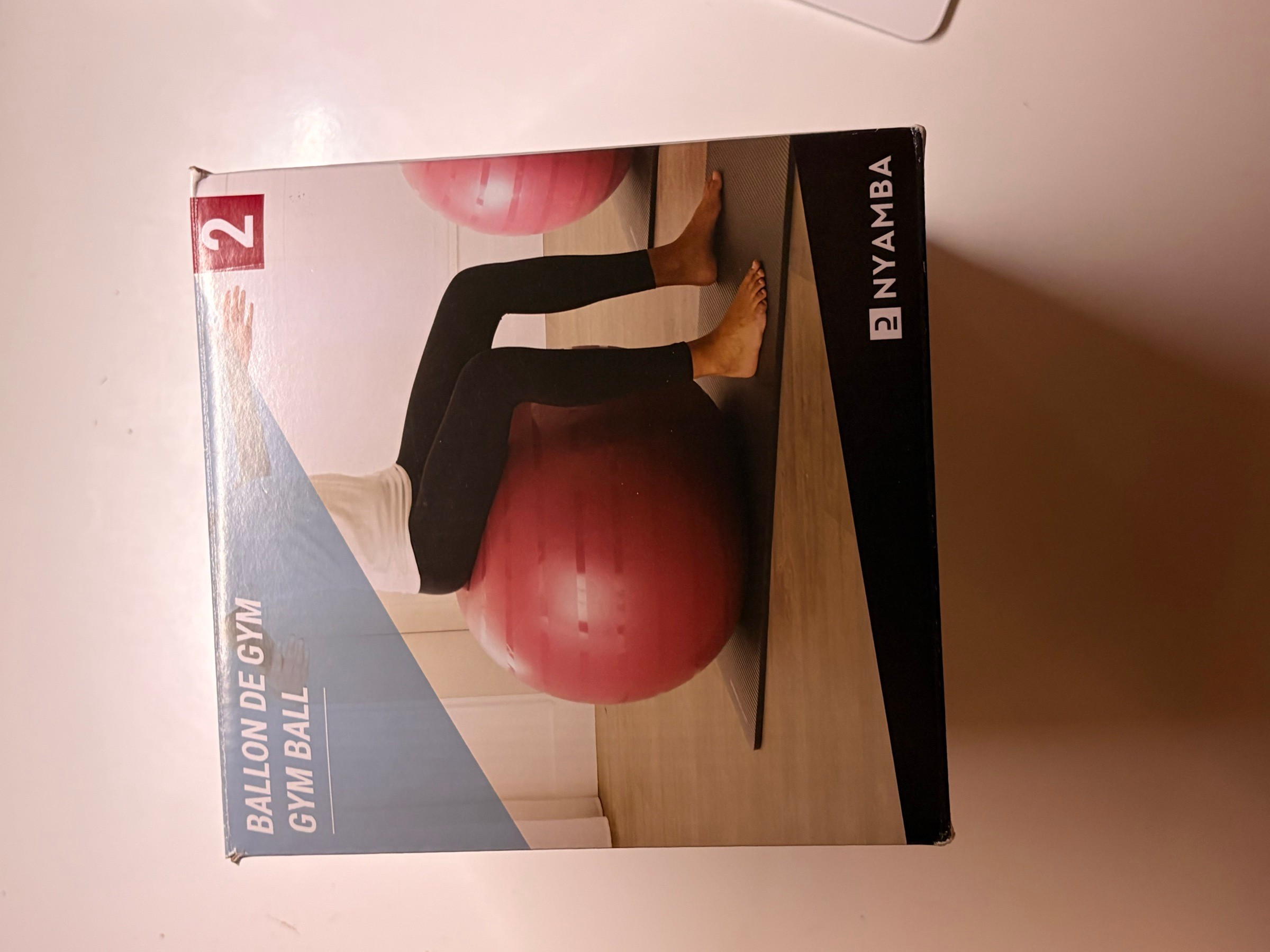 Decathlon Nyamba gym ball, size 2 (new) - photo 2