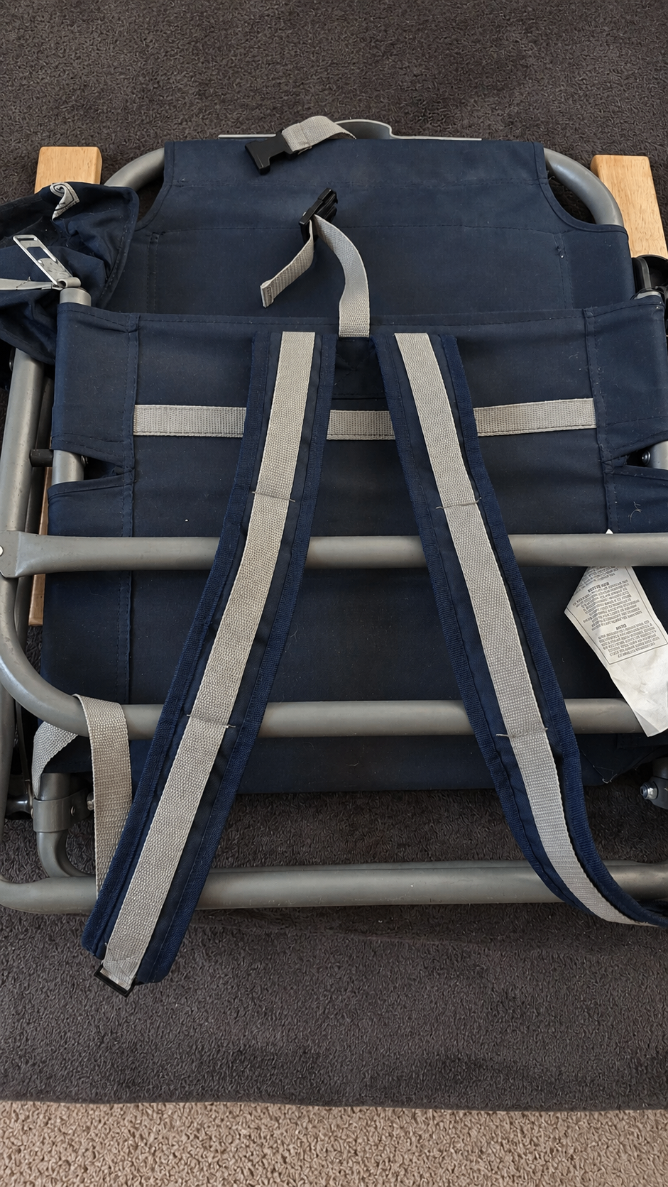 Sport-Brella Reclining Backpack Beach Chair w/ Storage Pouch - photo 5