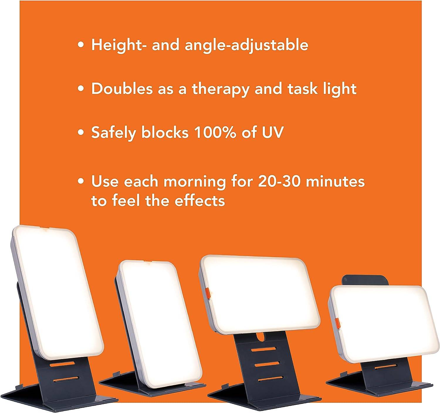 TheraLite Mood and Energy Enhancing Bright Light Therapy Lamp - photo 4