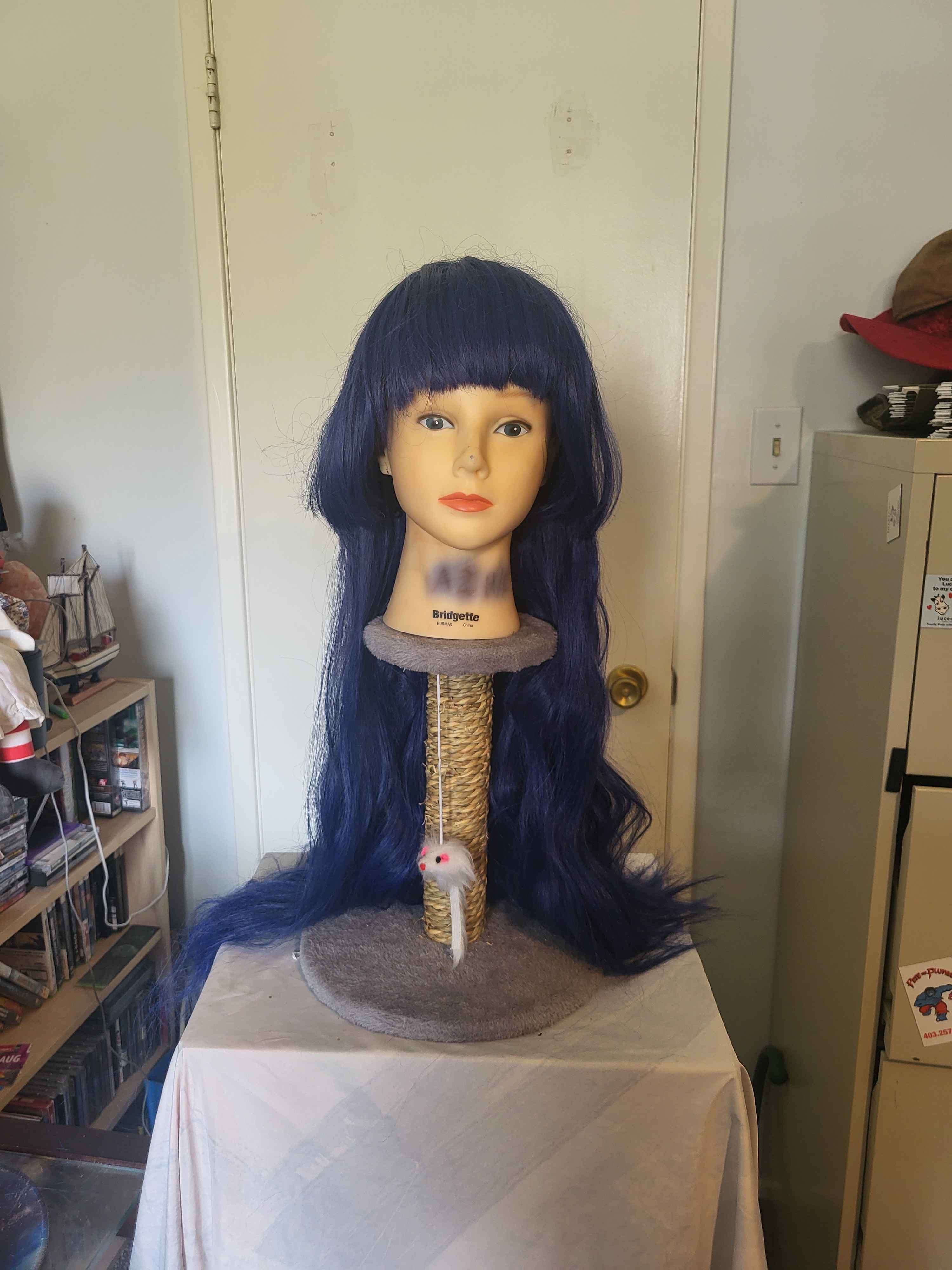Yohane - Yoshiko Tsuchima Navy Wig w/ Bun clip