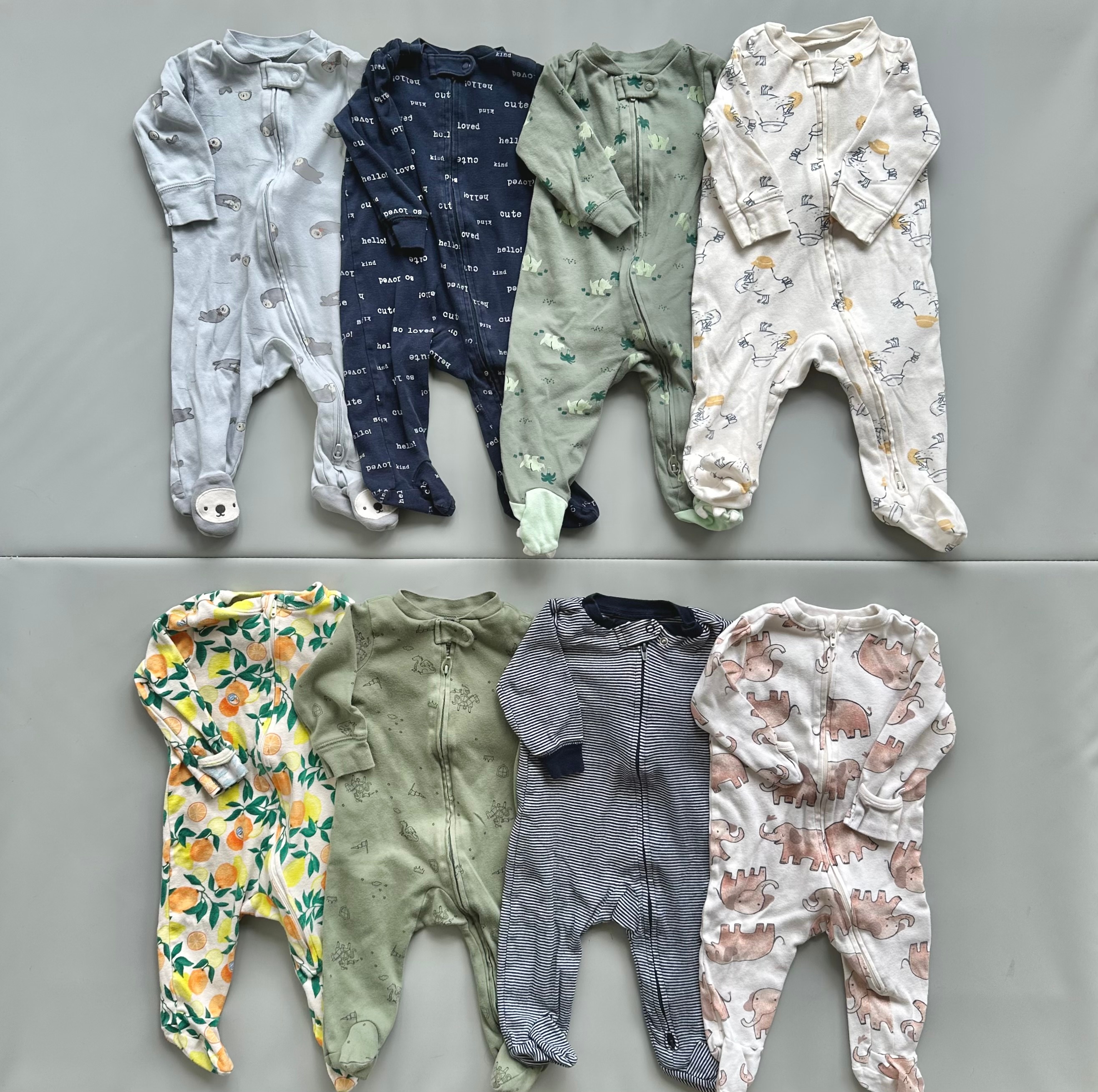 Baby Boy Sleepers Bundle - 6-9 Months - photo 4