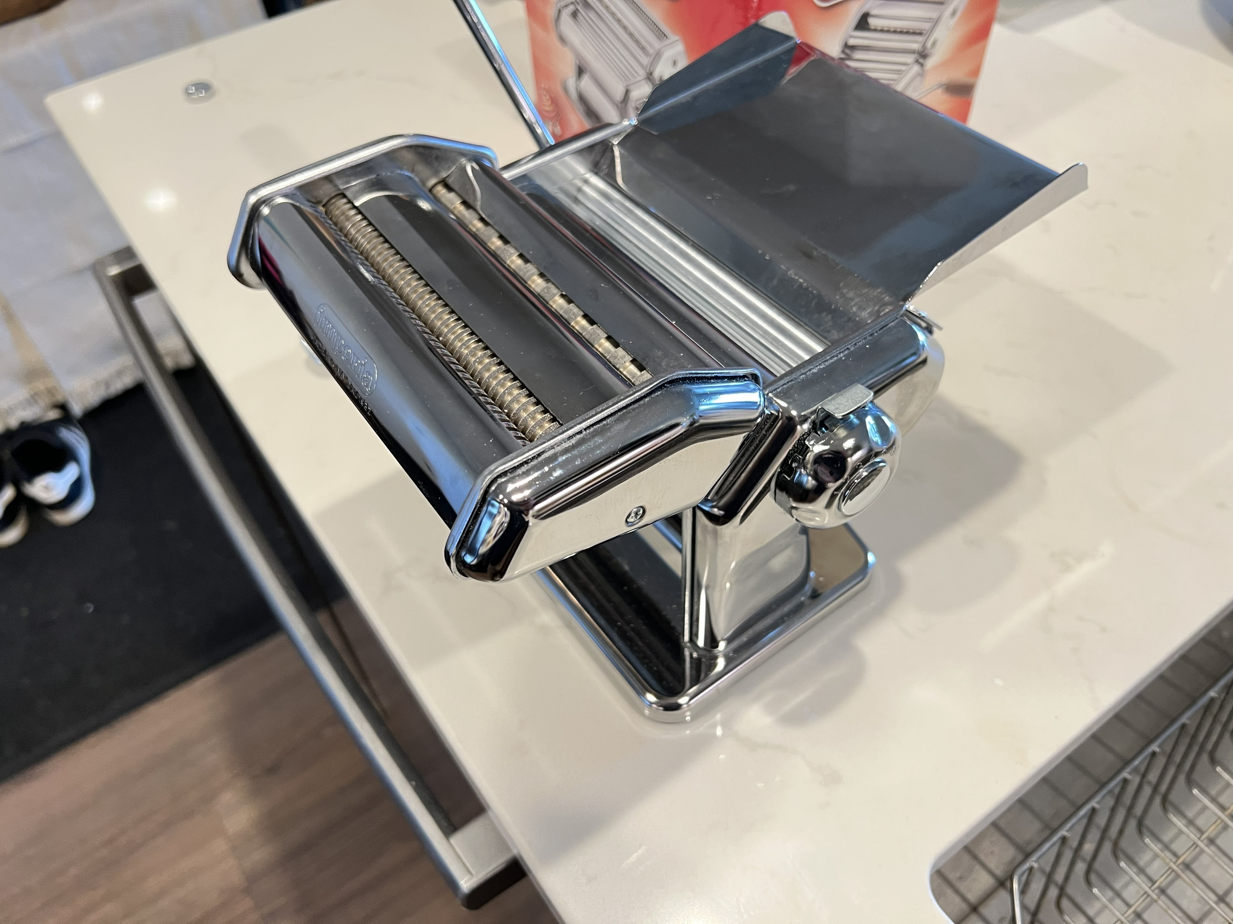 Imperia Pasta Machine (w/ Fettucine & Tagliatelle accessory) - photo 2