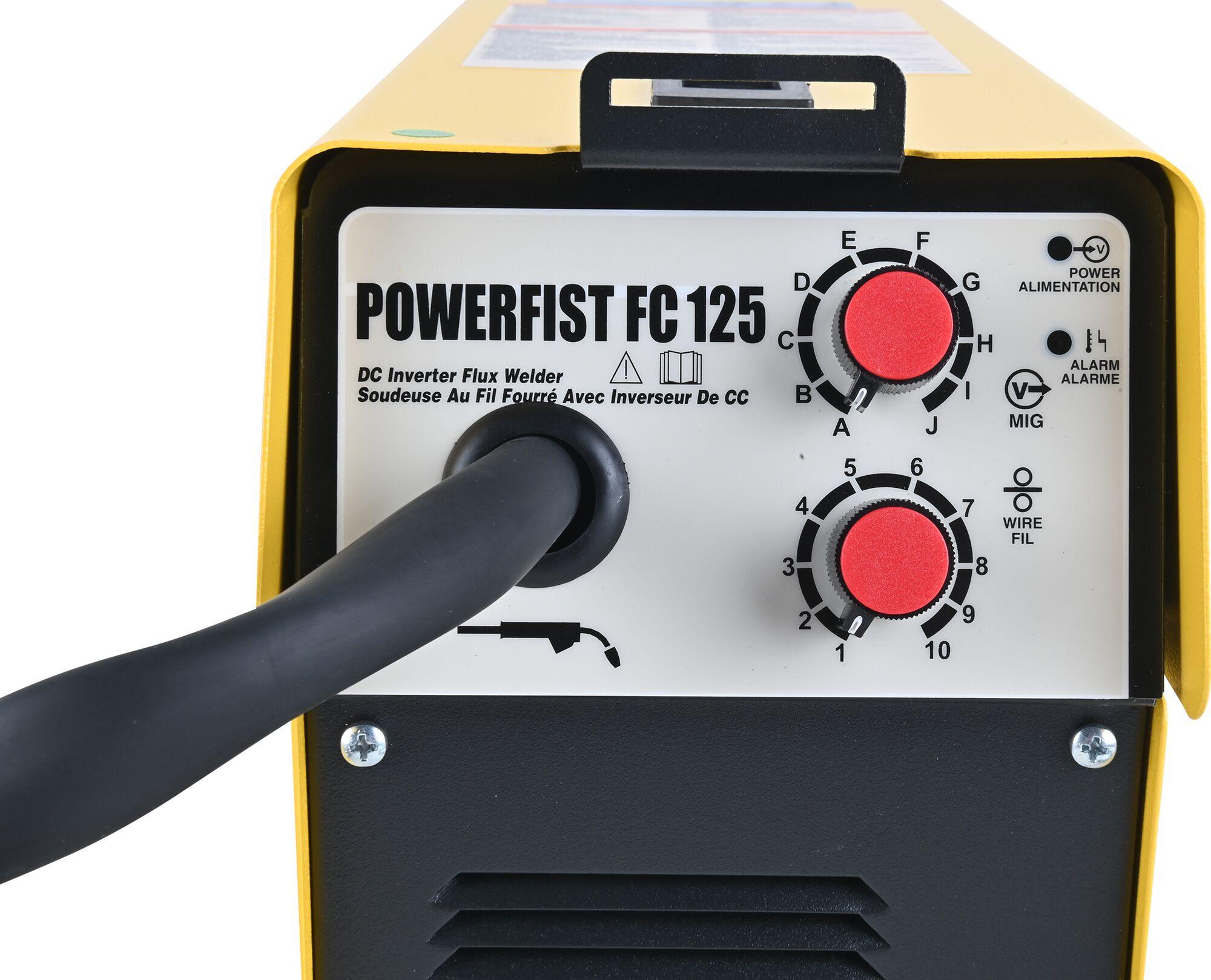 125A Flux-Core Inverter Welder - photo 5