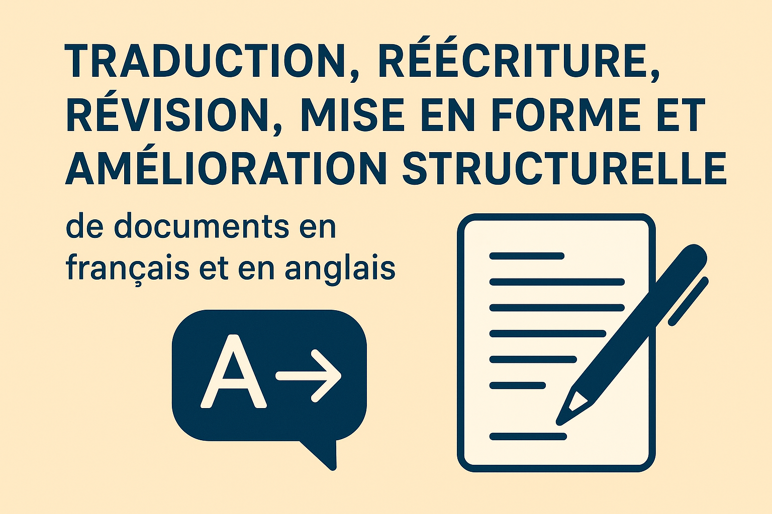 Translation & Editing Services / Traduction et edition - photo 3