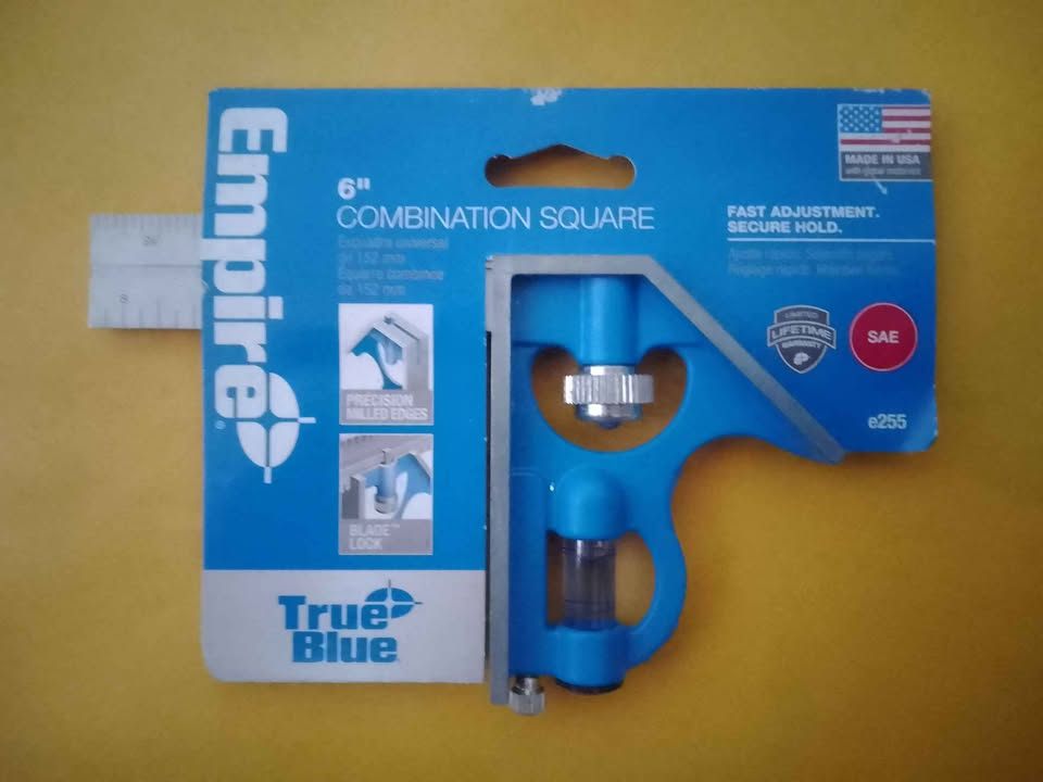 Empire True Blue 6" Combination Square
