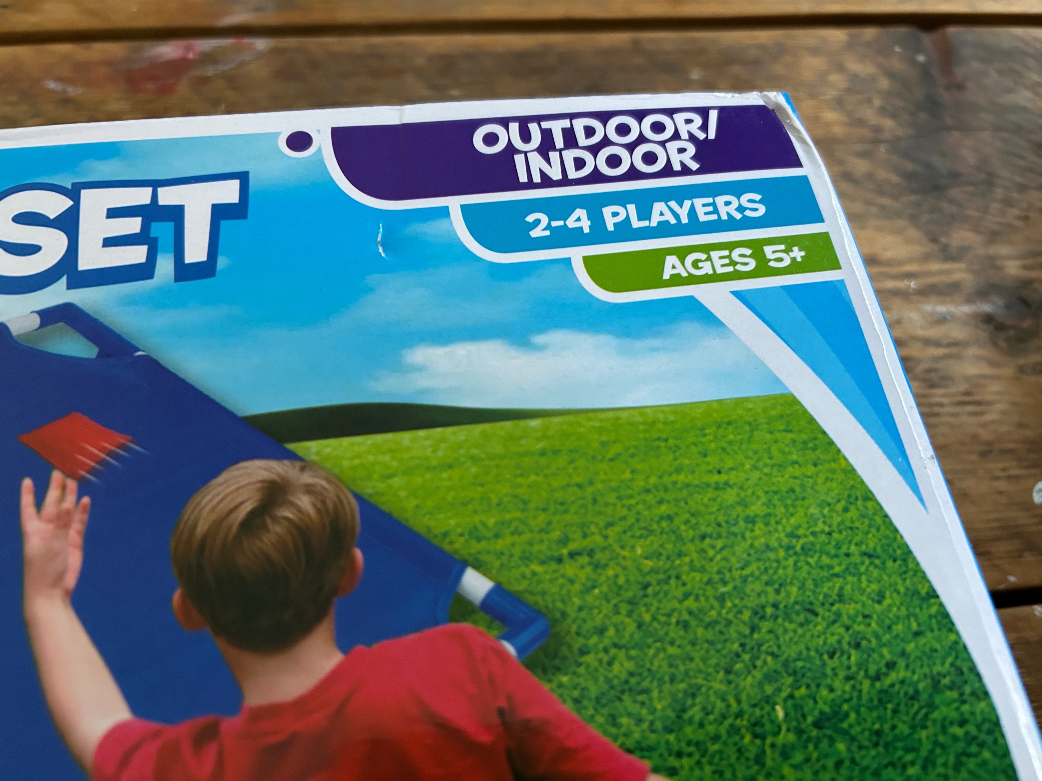 Bean Bag Toss Game w/ 2 Targets, 6 Bean Bags - photo 3
