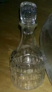 Miscellaneous Home & Kitchen Stuff: Vase, Vinegar Or Oil Cont...