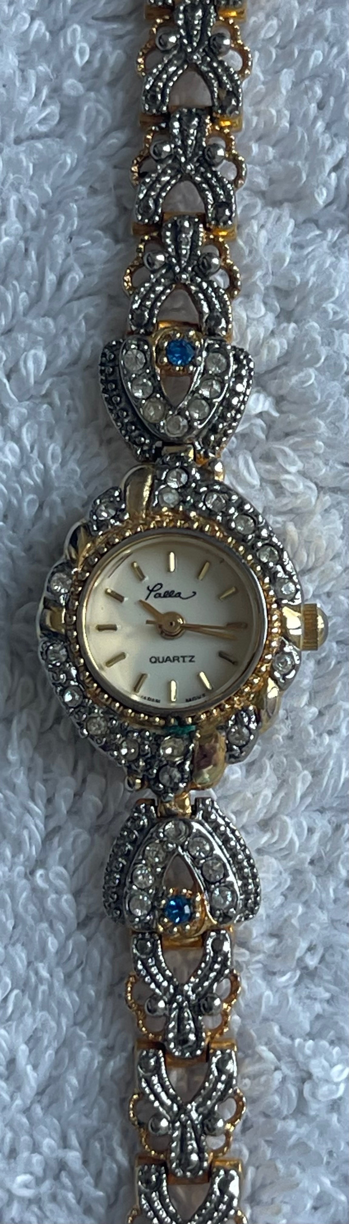 Vintage Palla Marcasite Style Filigree Watch (Needs Battery) - photo 3