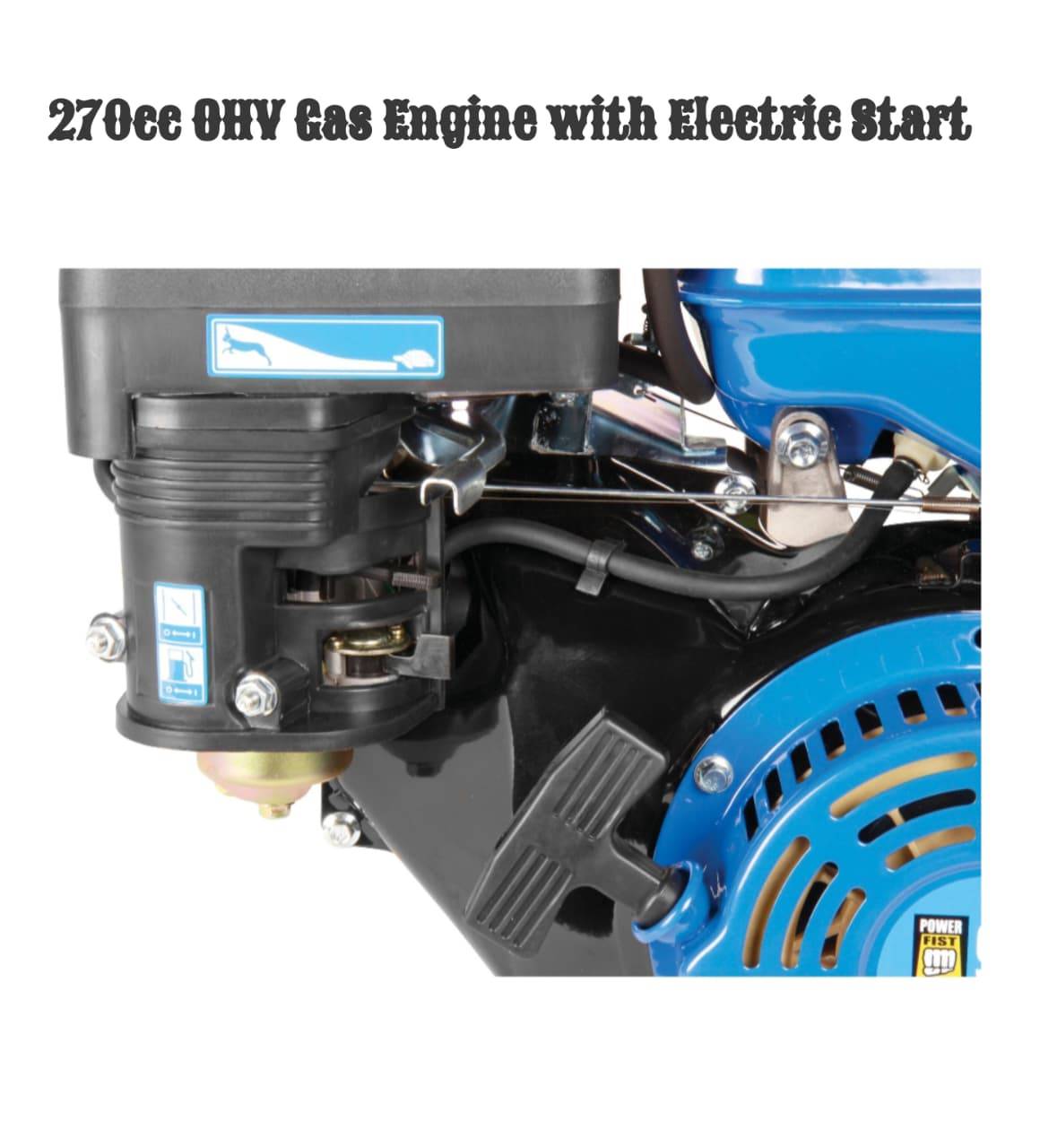 270cc OHV Engine Electric Start - photo 3
