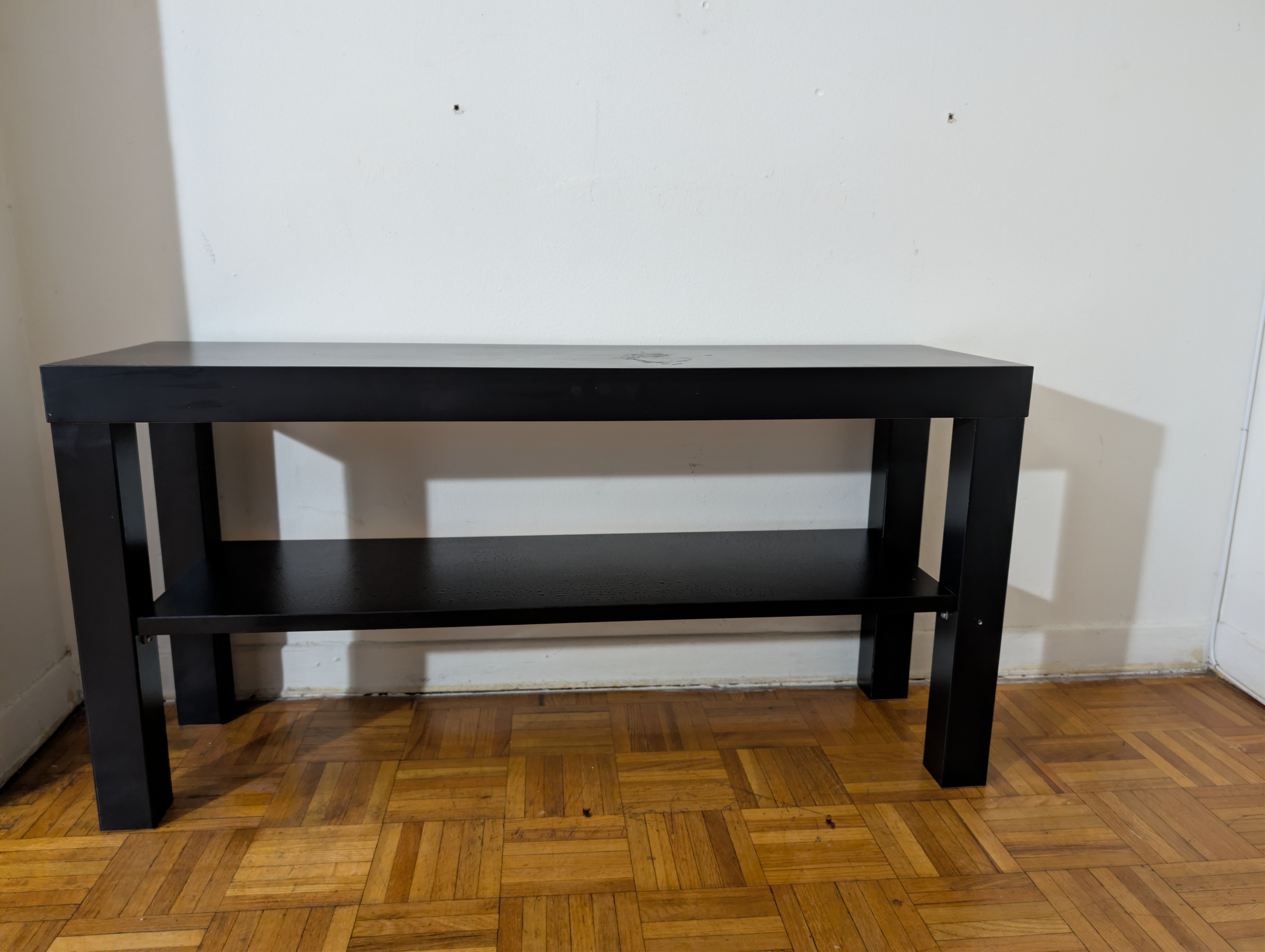 ‼️MOVING OUT SALE‼️IKEA Black Console Table with Shelf - photo 3
