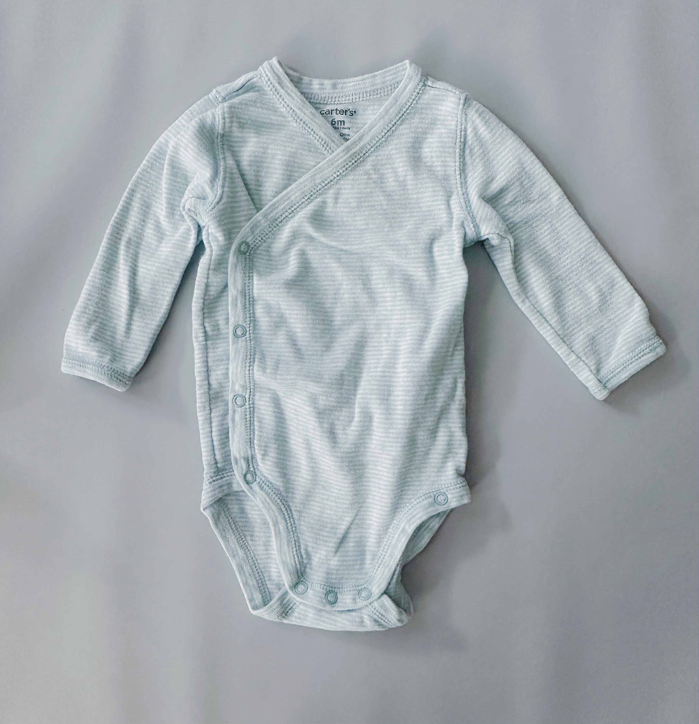 Baby Boy - Carter's Long Sleeve Bodysuits Bundle - 3-6 Months - photo 3