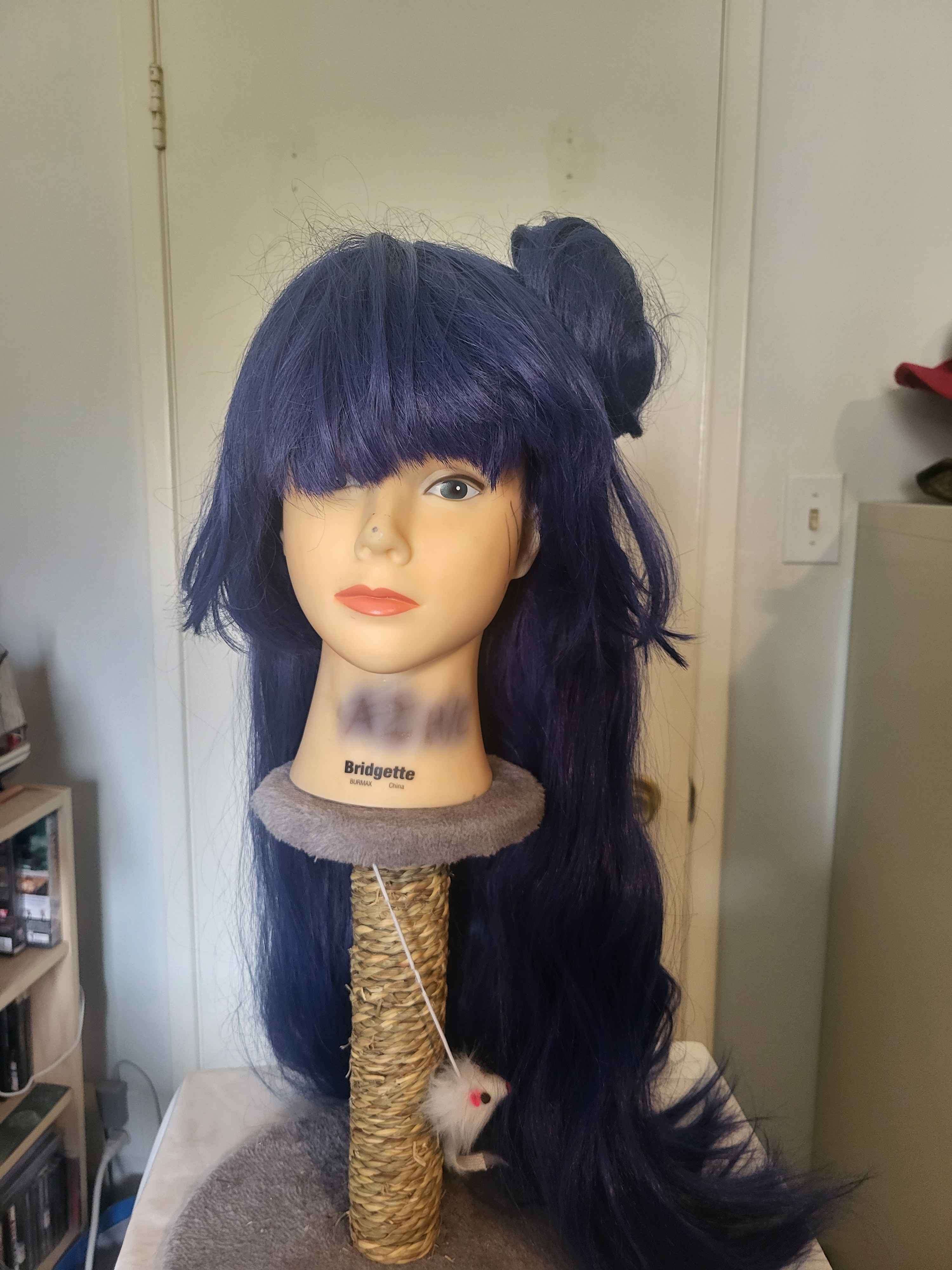 Yohane - Yoshiko Tsuchima Navy Wig w/ Bun clip - photo 4