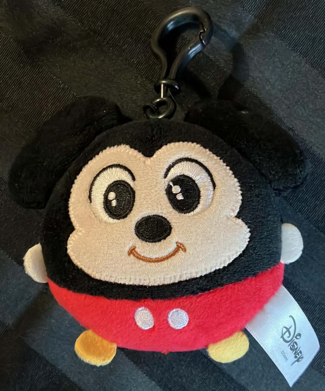 Disney Mickey Mouse Plush Keychain - 4 Inches