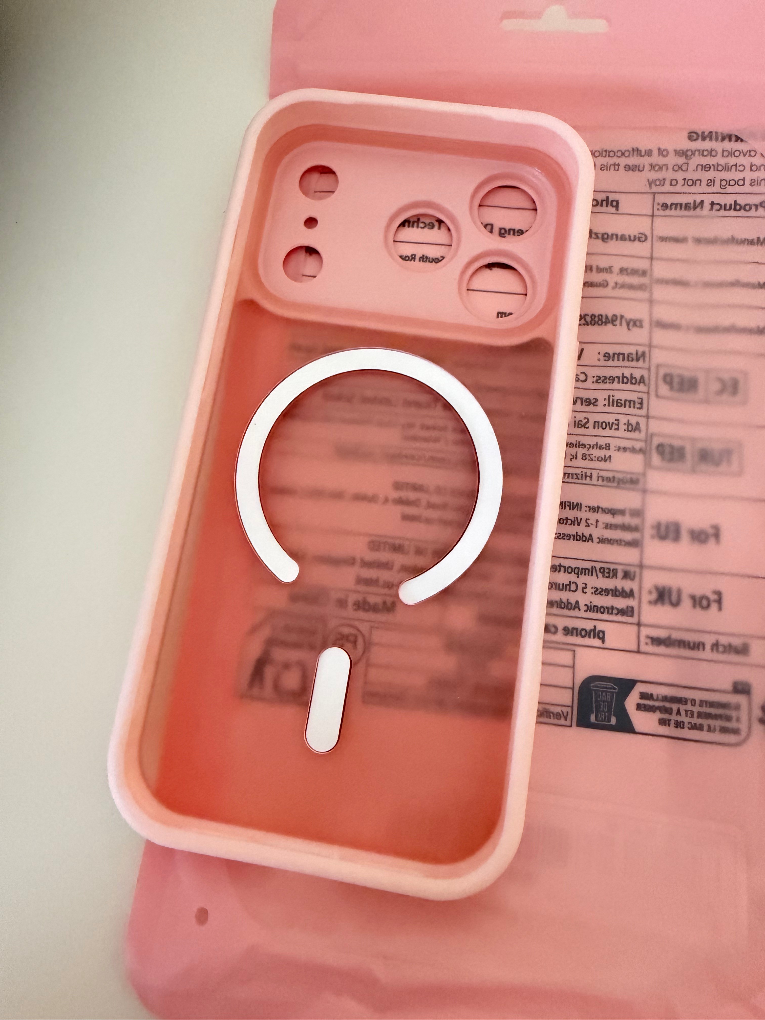 iPhone 17 Pro Pink MagSafe Phone Case - photo 3