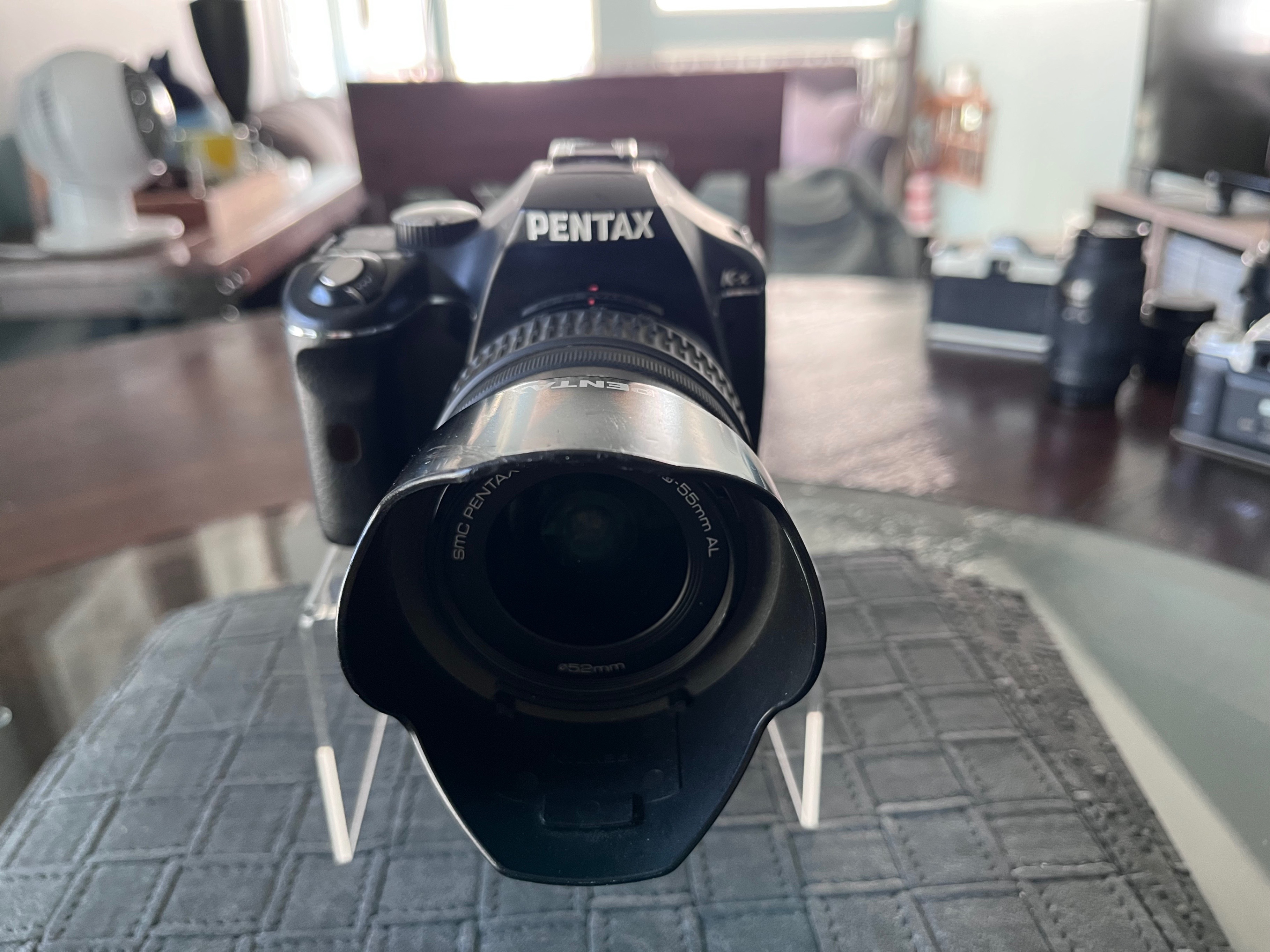 Pentax KX with kit lens