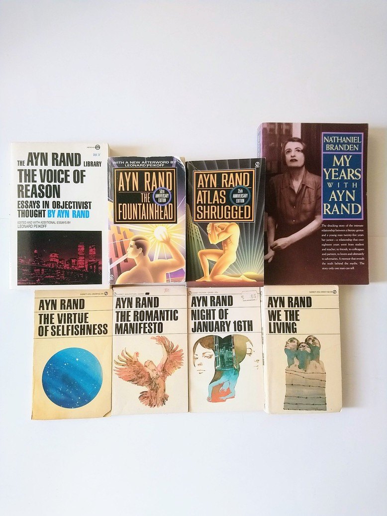 Ayn Rand books!!