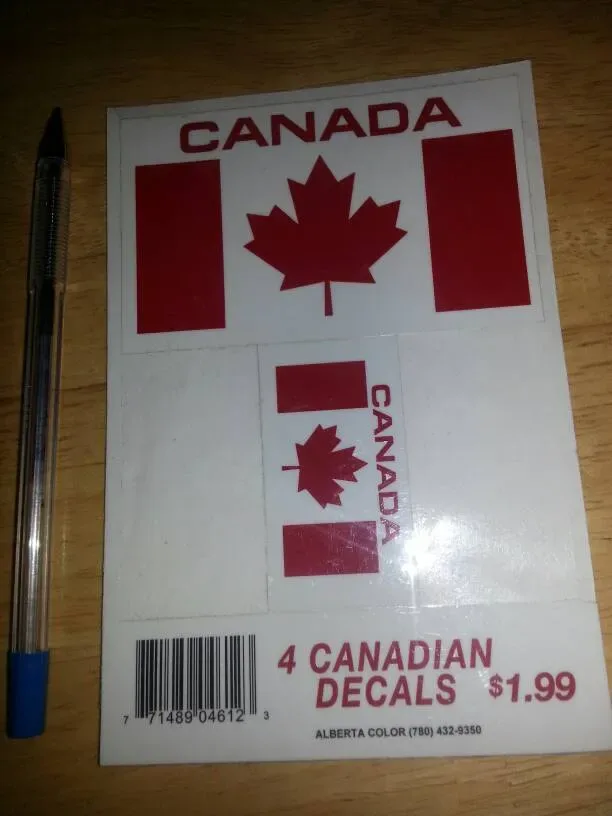 Free Canadian Decal Stickers -- 2 Left - photo 2