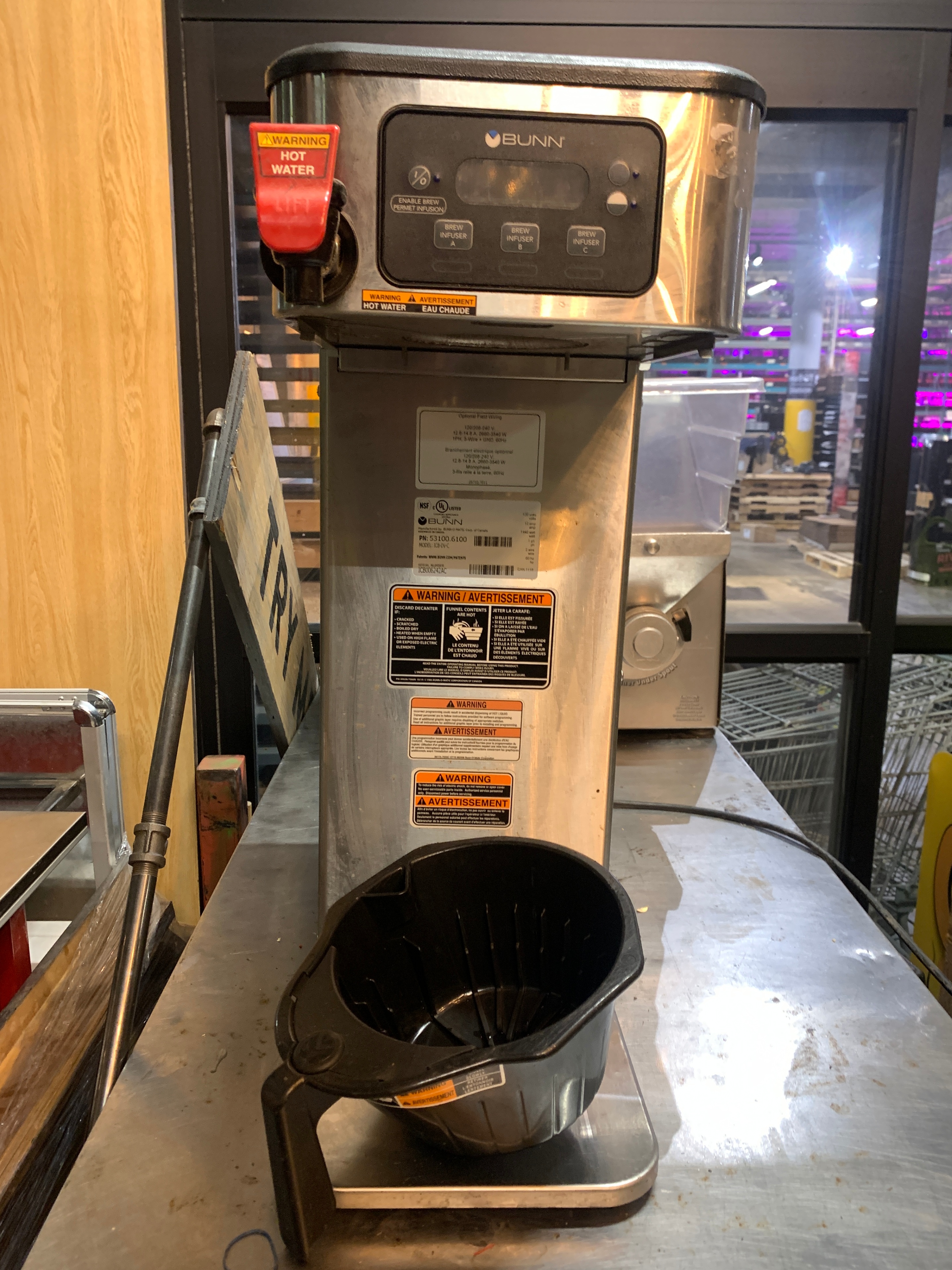 Bunn ICB-DV Infusion Series Coffee Brewer w/ Hot Tap - photo 5