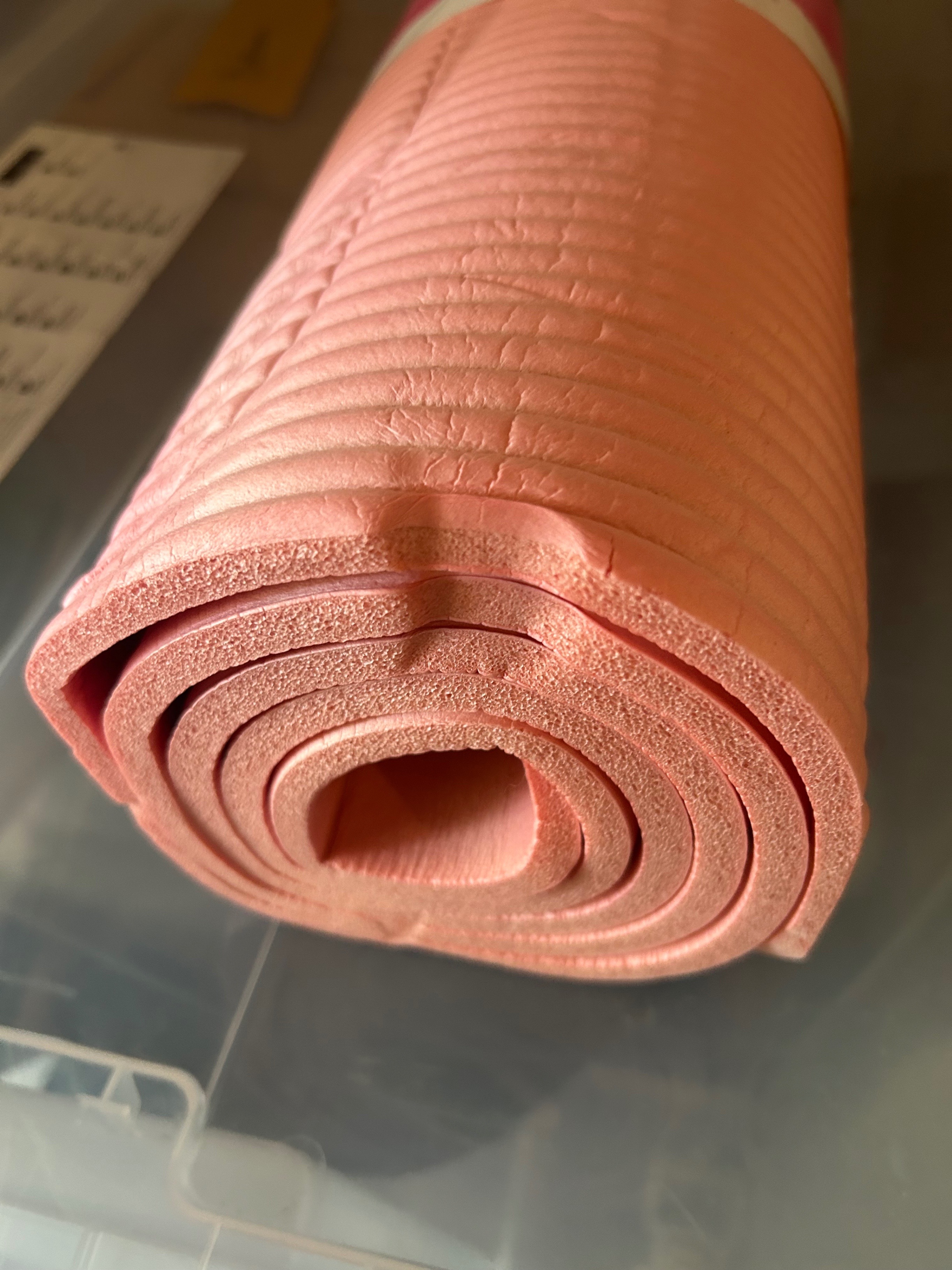 Meglio Pink Foam Yoga/Exercise Mat - 183x61cm - photo 3