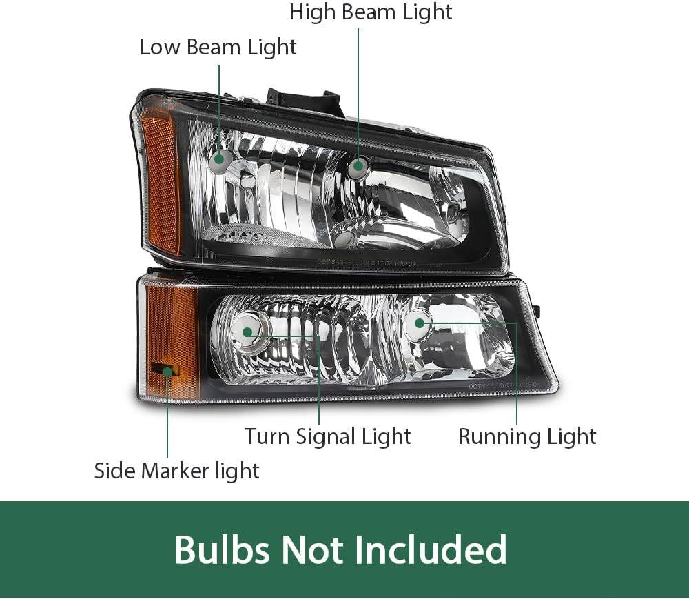 LED Headlight for Chevy Silverado 2003-06, Avalanche 1500/2500 - photo 4