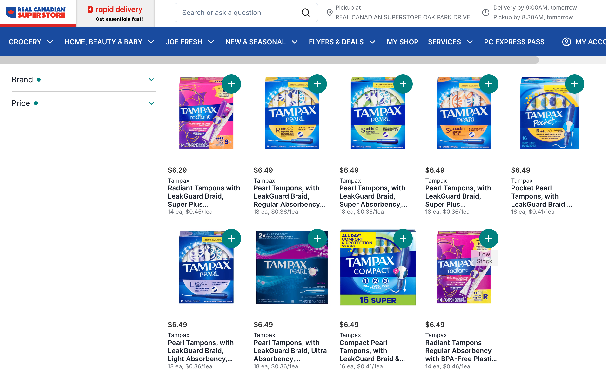 Brand new Tampax Pearl & Tampax Radiant Tampons - photo 2